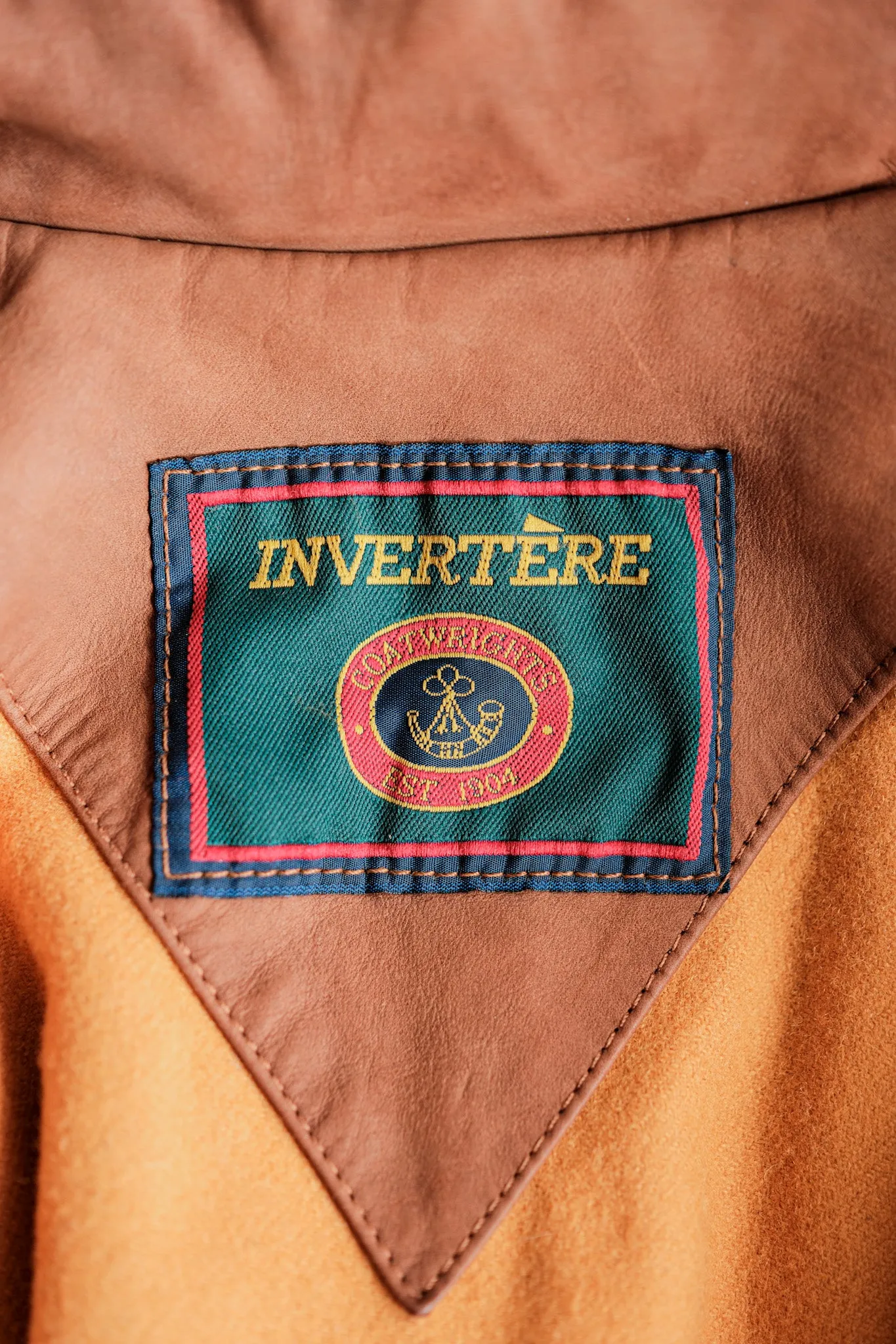 【~90's】Old INVERTERE Leather Duffle Coat Size.XS