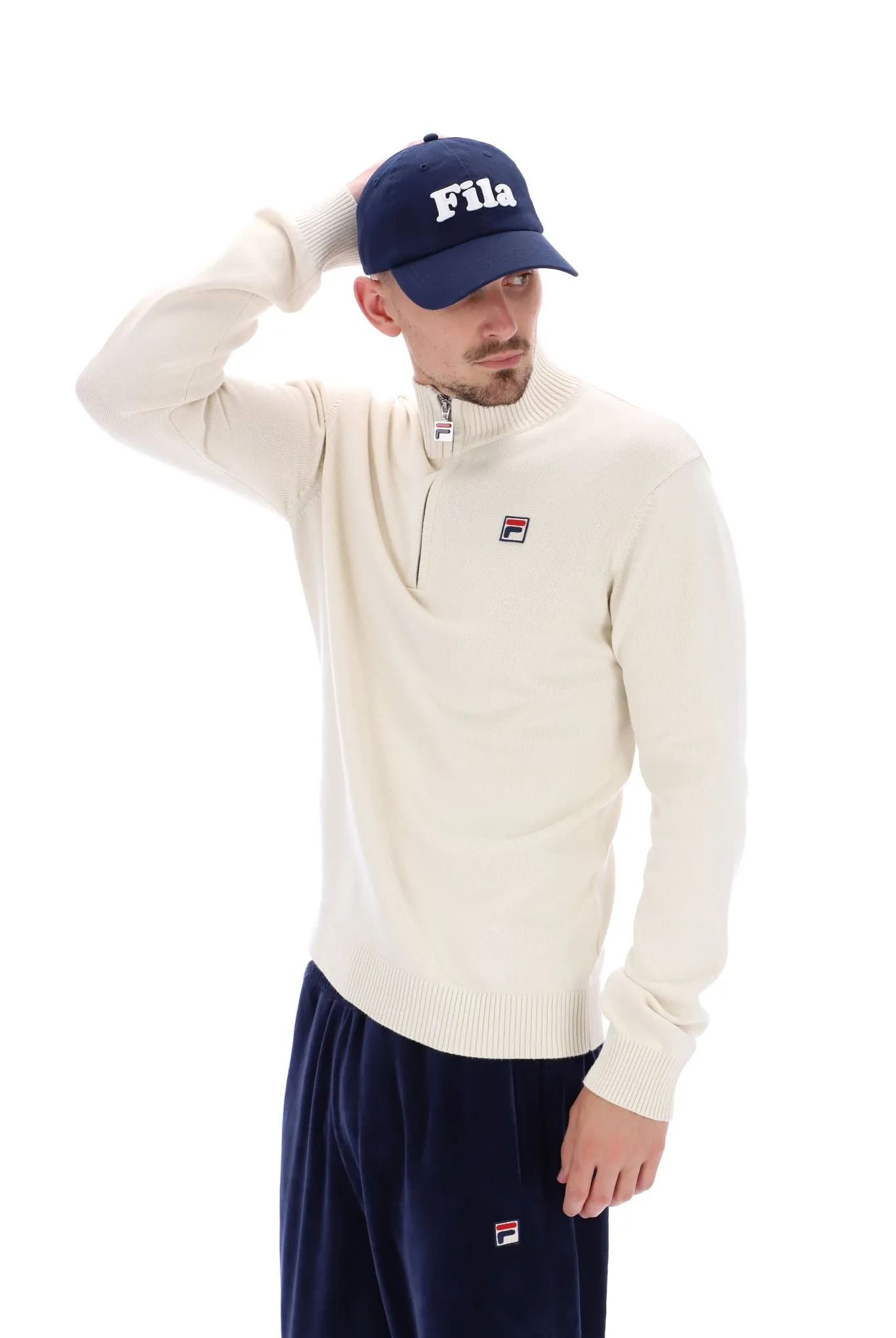 Alesi 1/4 Zip Up Knit Jumper