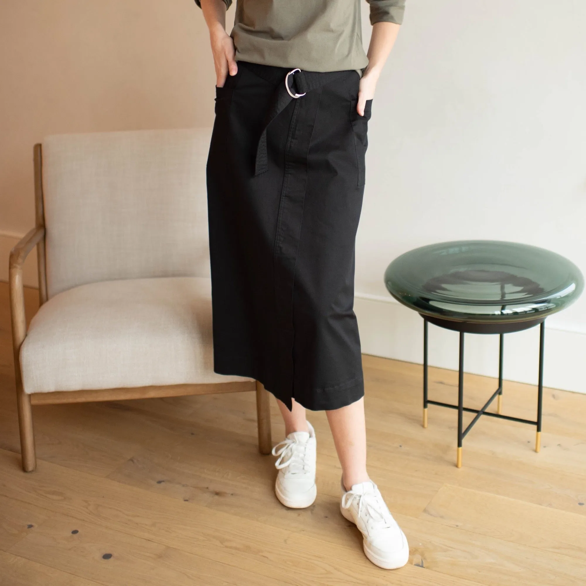 Ana Utility Skirt | Black [Final Sale]