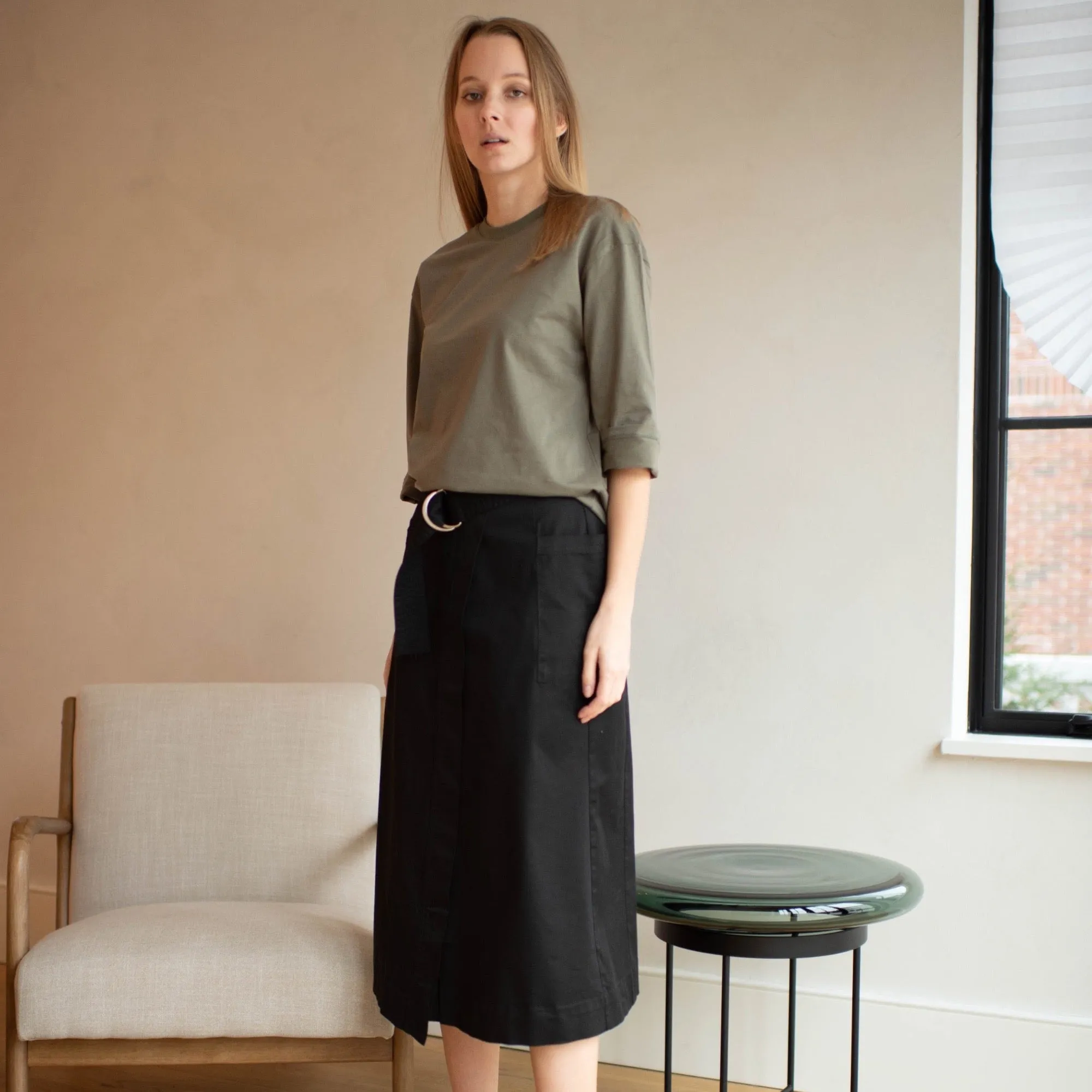 Ana Utility Skirt | Black [Final Sale]