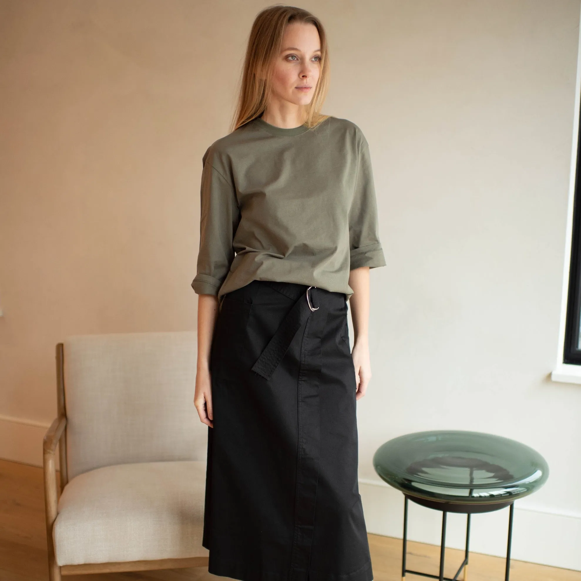 Ana Utility Skirt | Black [Final Sale]