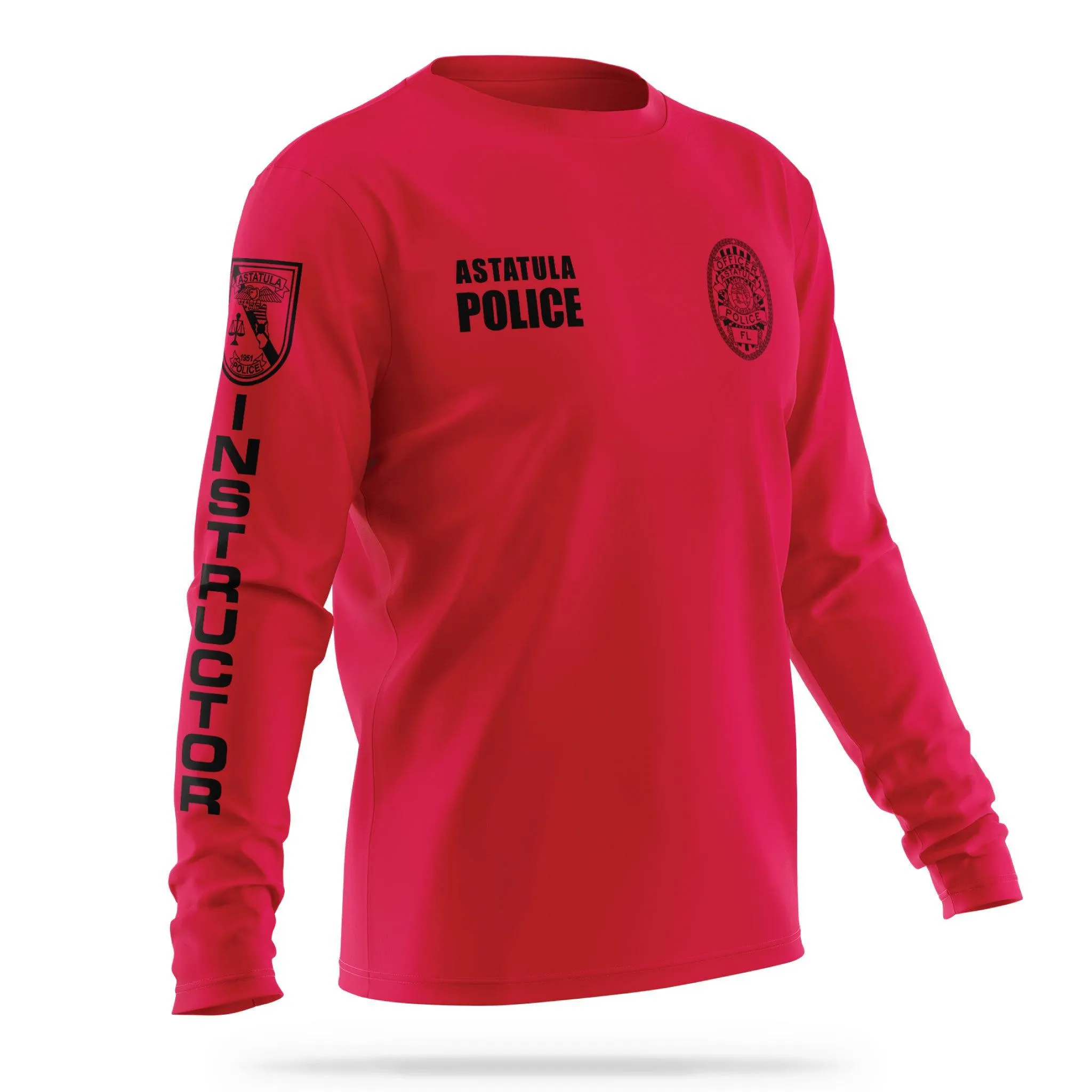 [ASTATULA PD] Instructor Utility Long Sleeve Shirt [RED]