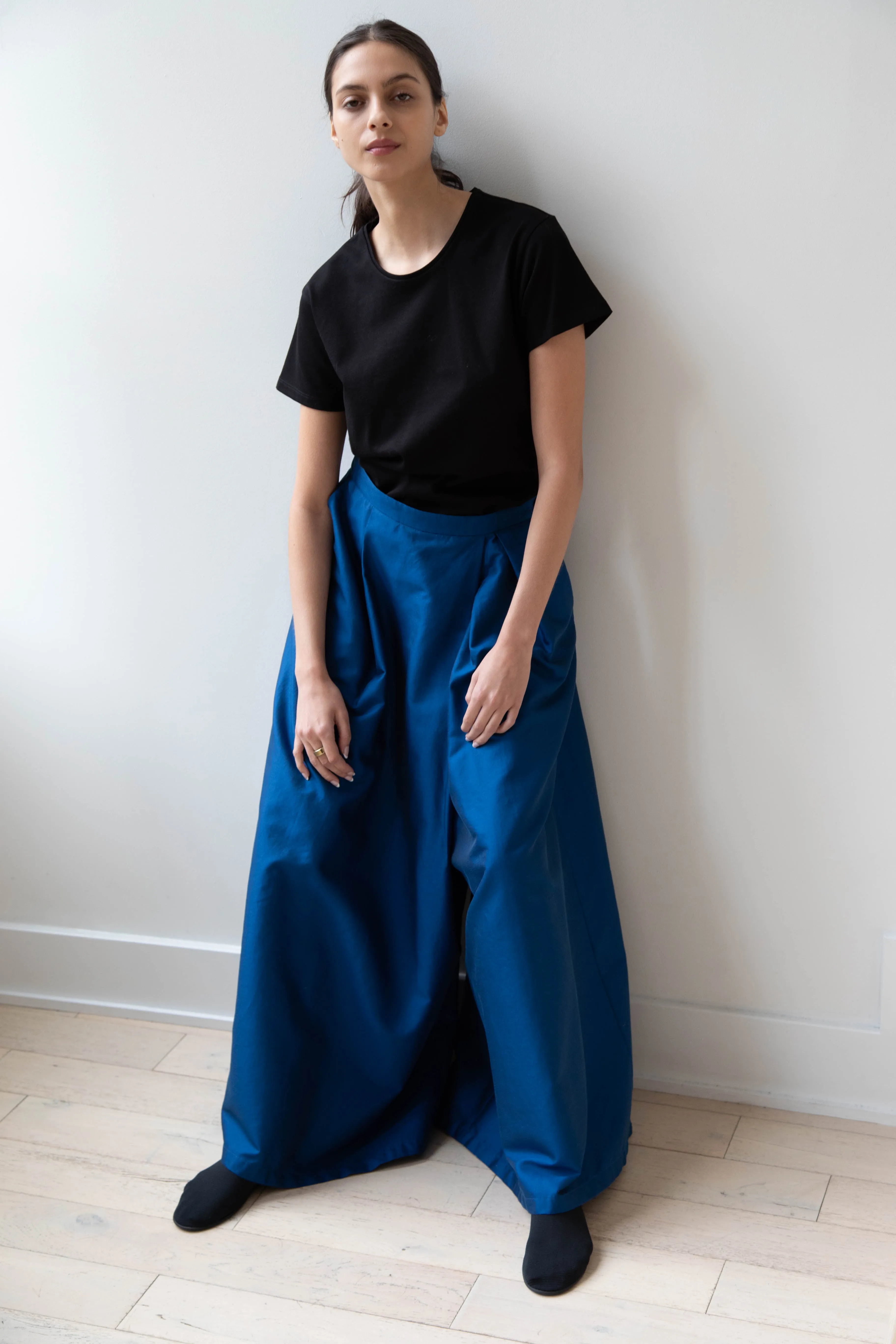 Barena Venezia | Cantú Skirt-Pant in Victoria Blue