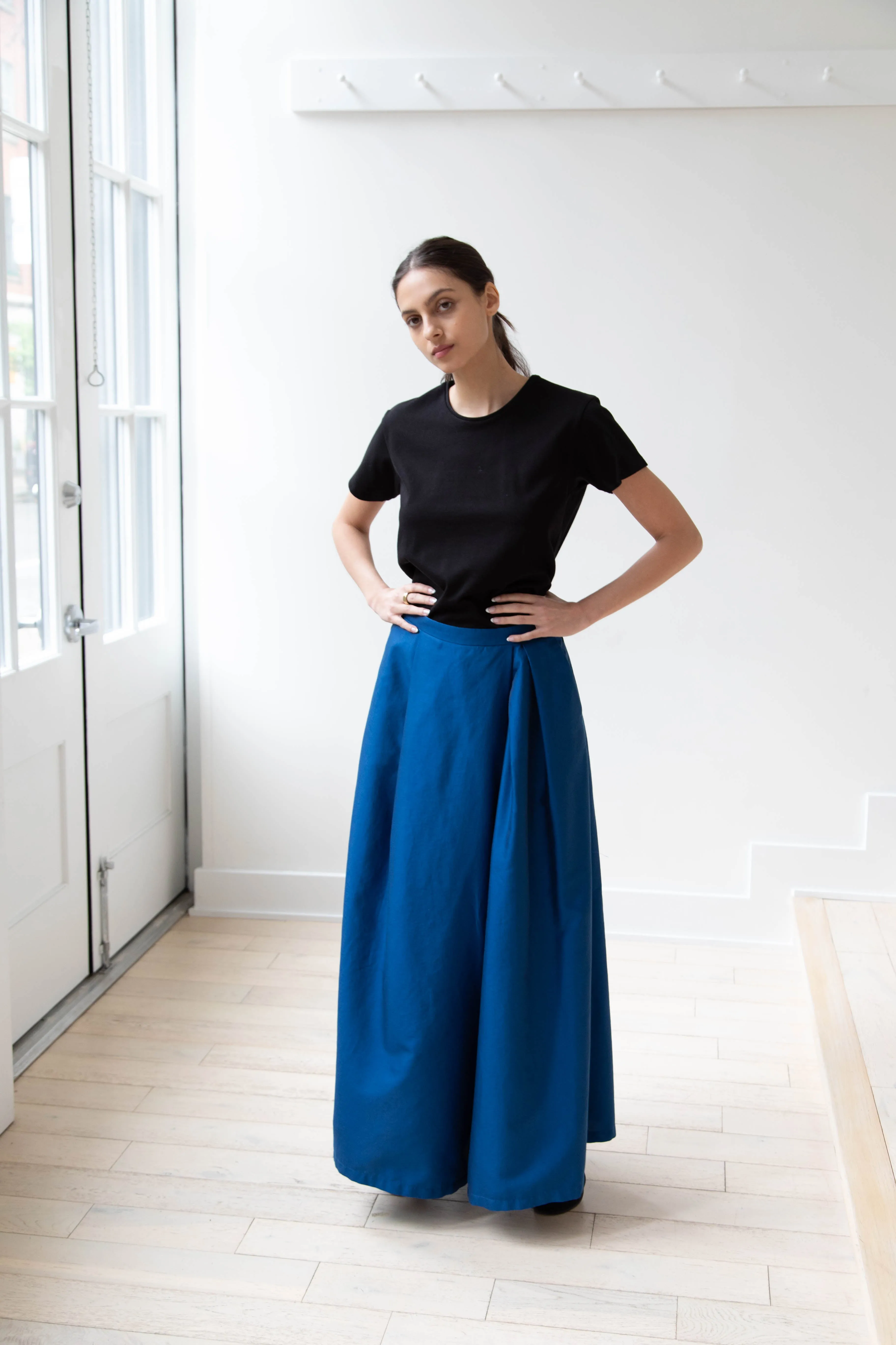 Barena Venezia | Cantú Skirt-Pant in Victoria Blue