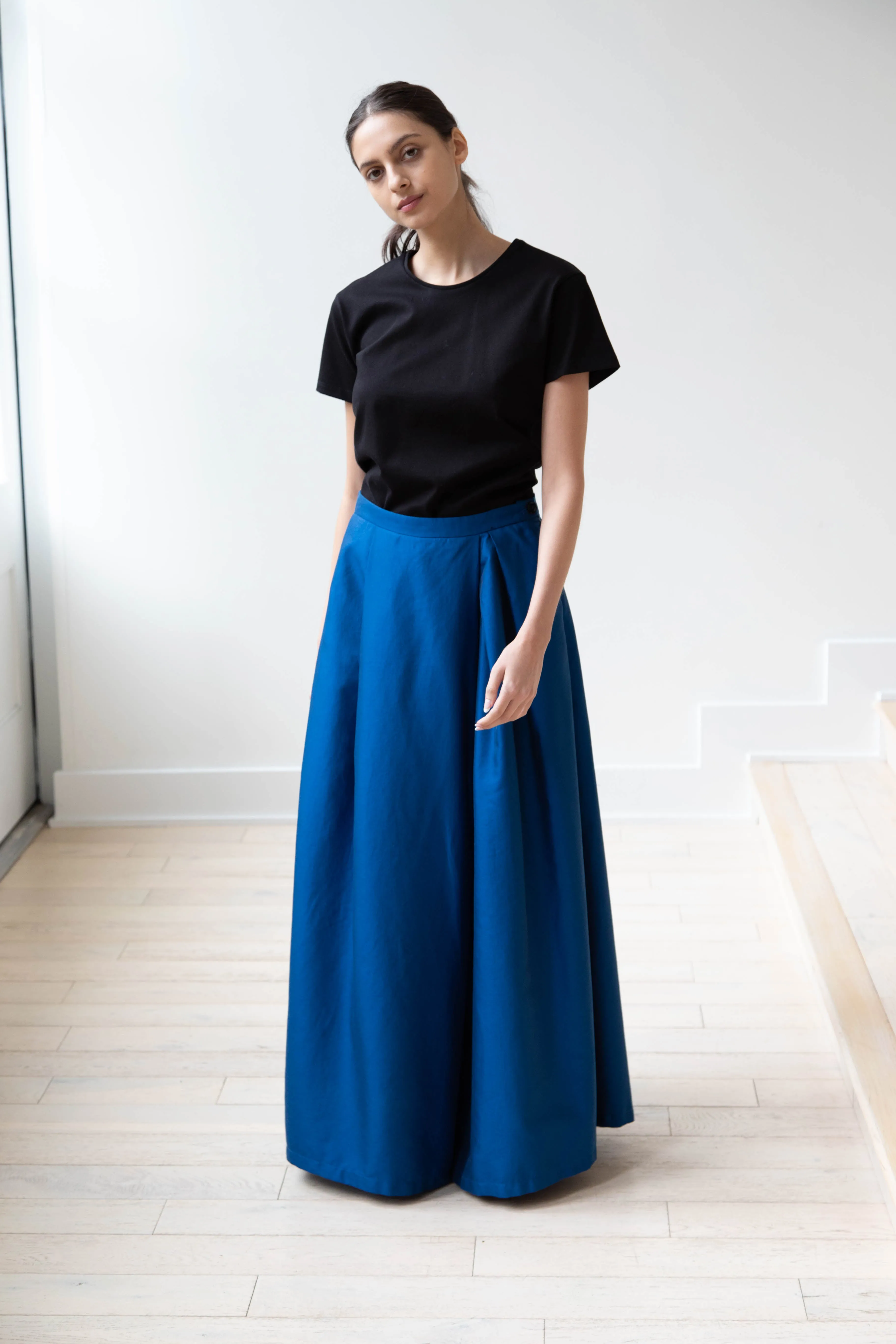 Barena Venezia | Cantú Skirt-Pant in Victoria Blue