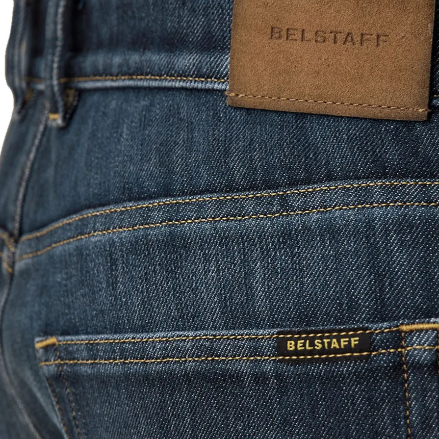 Belstaff Long Way Up Charley Denim Jeans Washed Indigo Blue