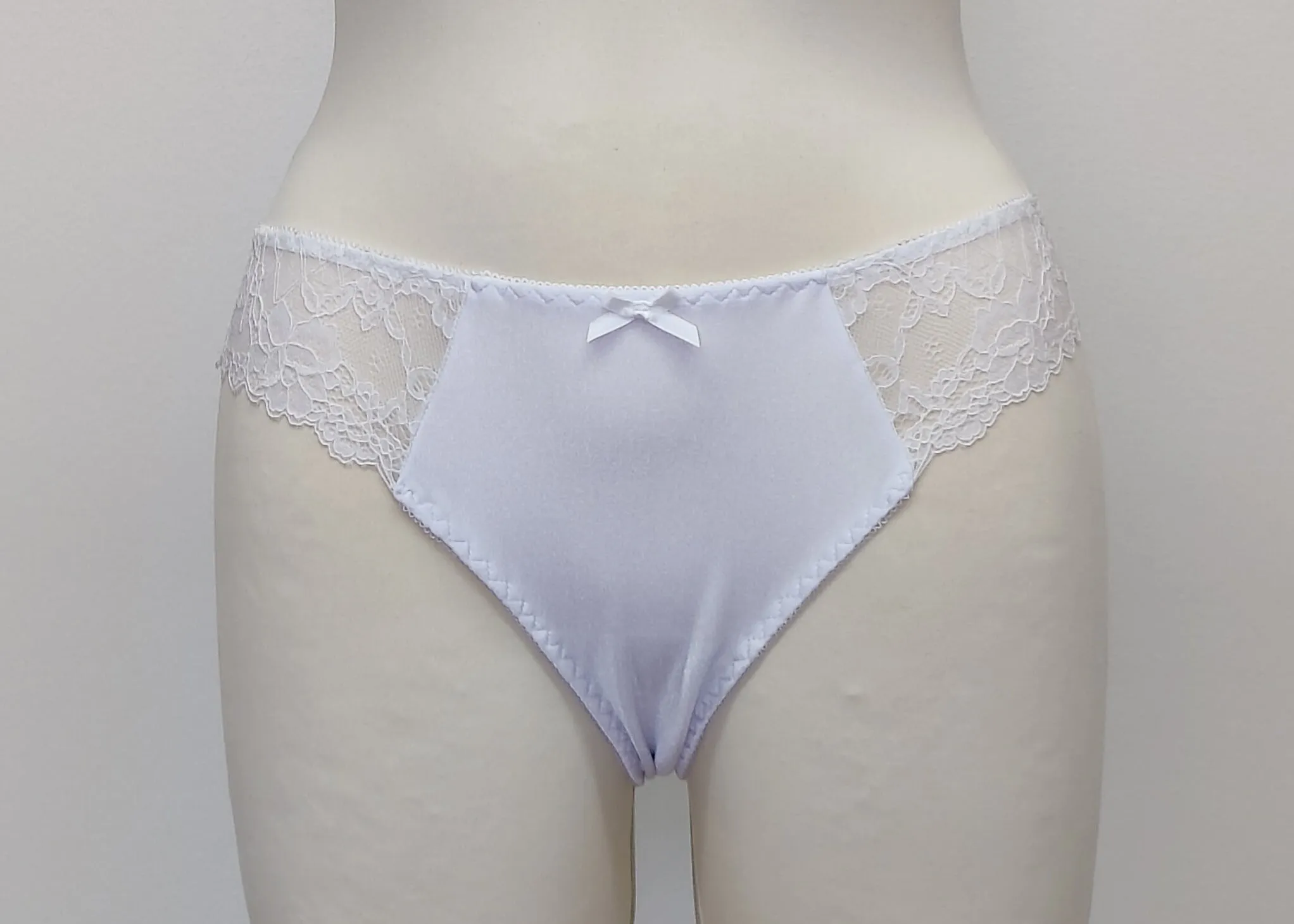 Black, White, Pink, Beige ZIGI lace Tanga or Thong