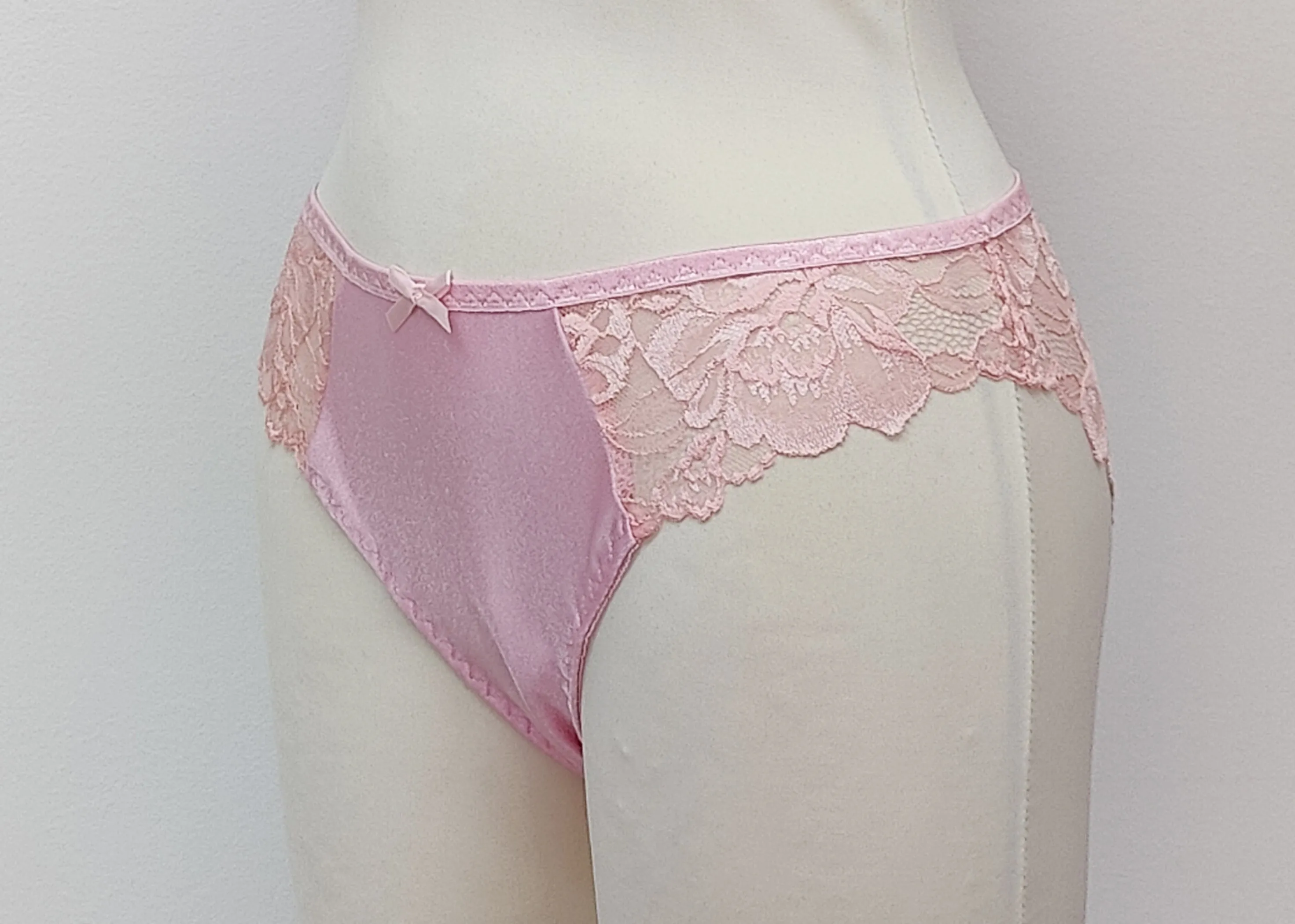 Black, White, Pink, Beige ZIGI lace Tanga or Thong