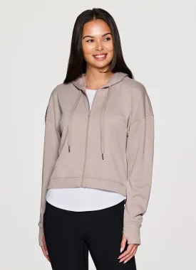 Brooke Daily Cropped Hoodie Jacket