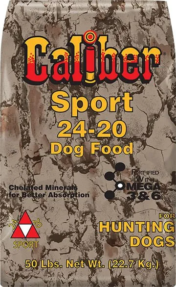 Caliber Sport 24-20 Dog Food (Camo Bag)