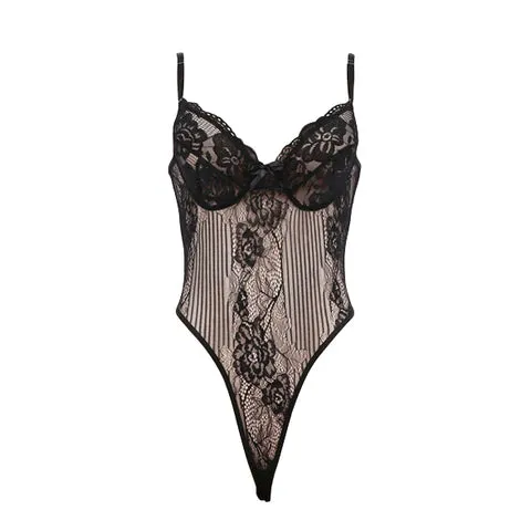 Caroline Lace Lingerie Bodysuits