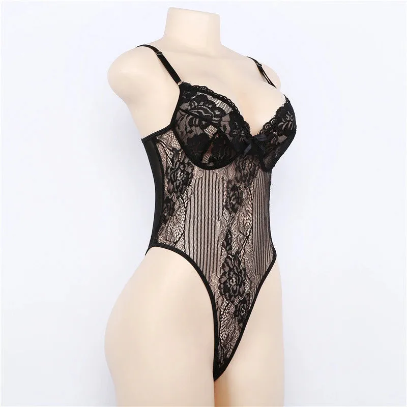 Caroline Lace Lingerie Bodysuits