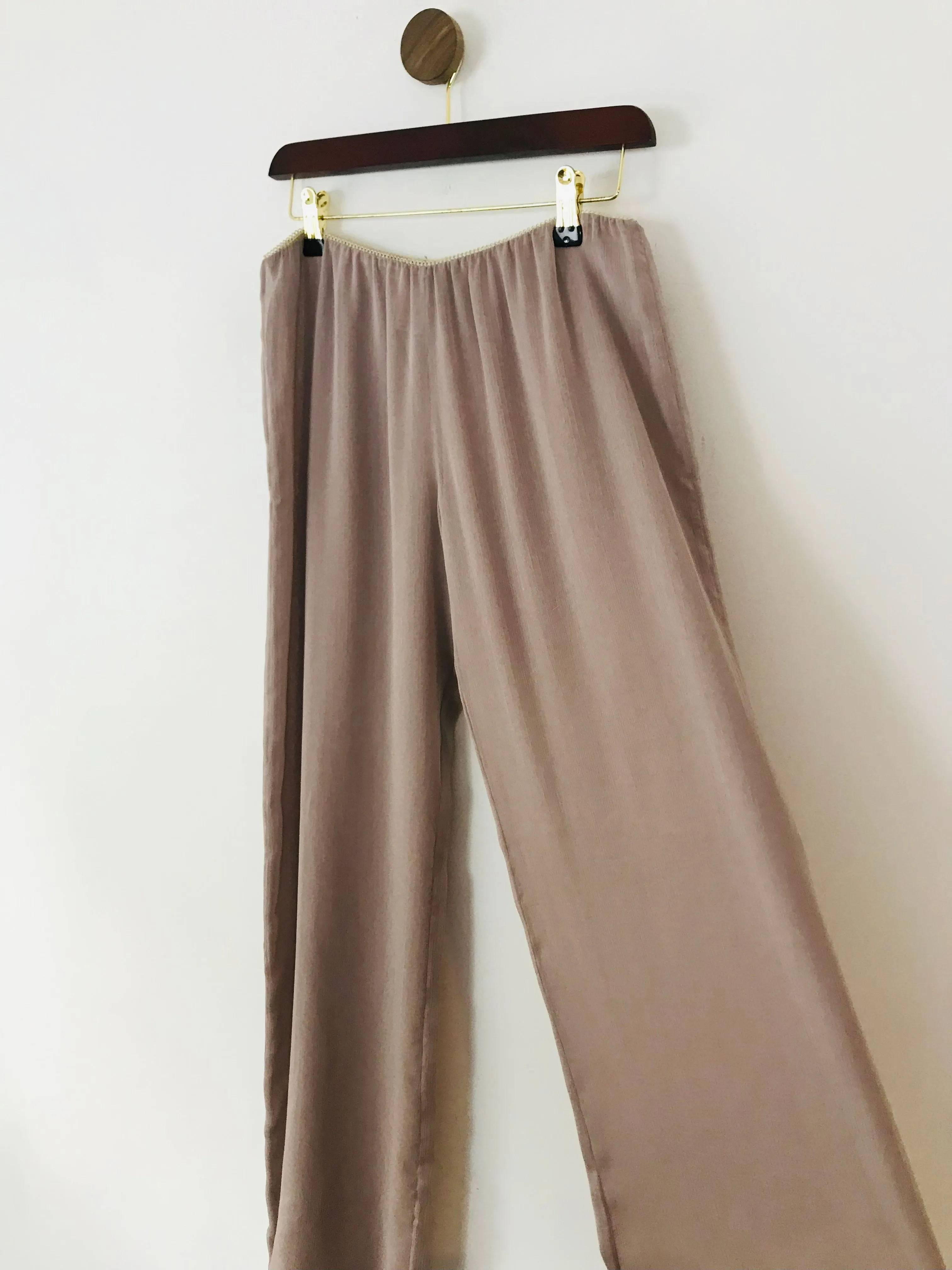 Charli Women's Wide Leg Trousers | L UK14 | Beige