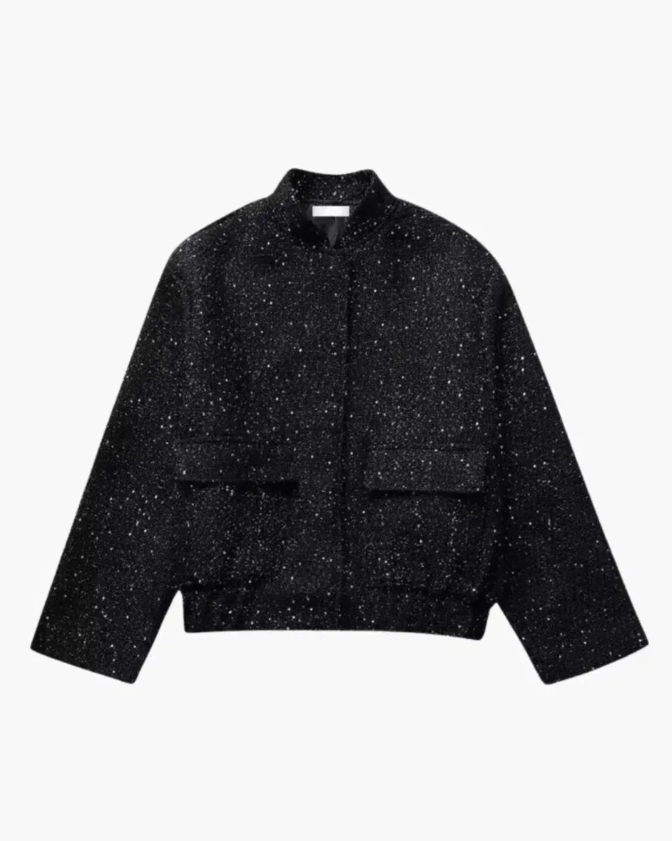 Céleste – Sequin statement – Cropped jacket