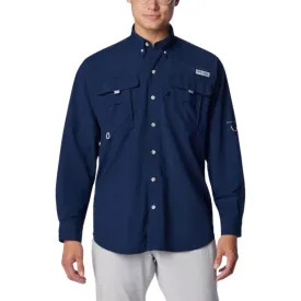 Columbia Men's Bahama II Long Sleeve Shirt - Collegiate Navy FINAL SALE