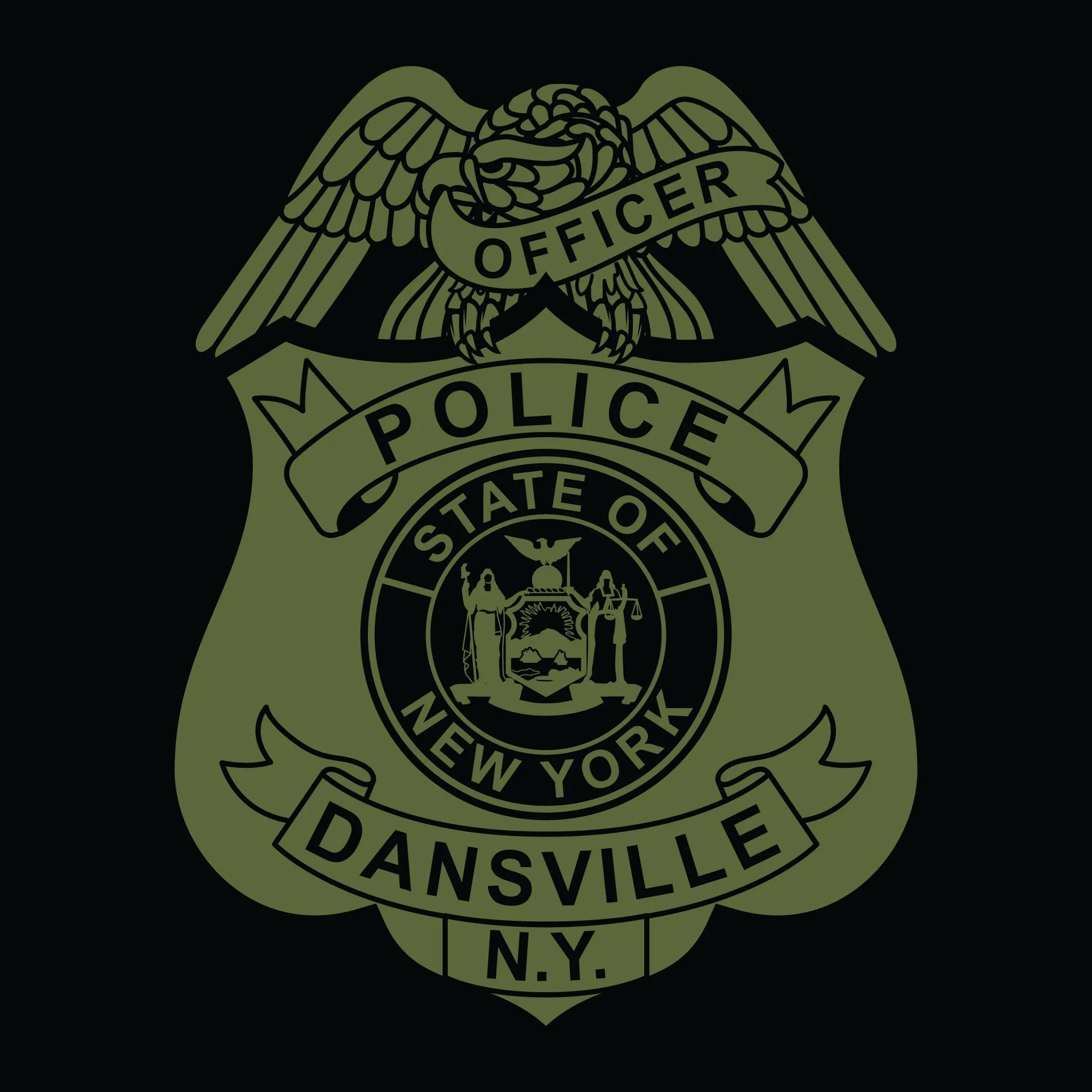 [DANSVILLE PD] Utility Shirt [BLACK]