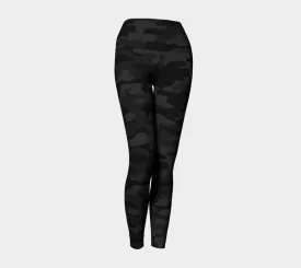 Dark Camouflage Yoga Leggings