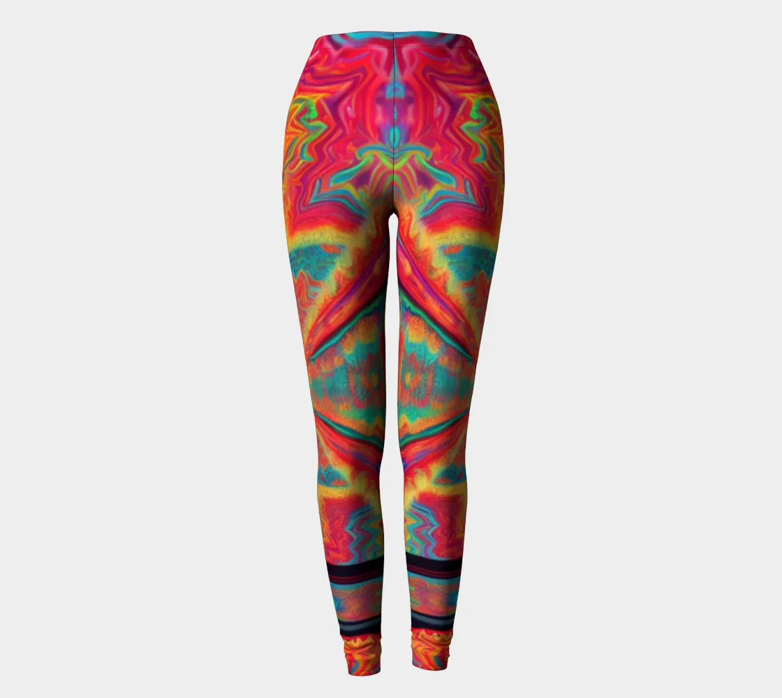 DMT TRIP LEGGINGS | LACHLAN WARDLAW X ACIDMATH AI