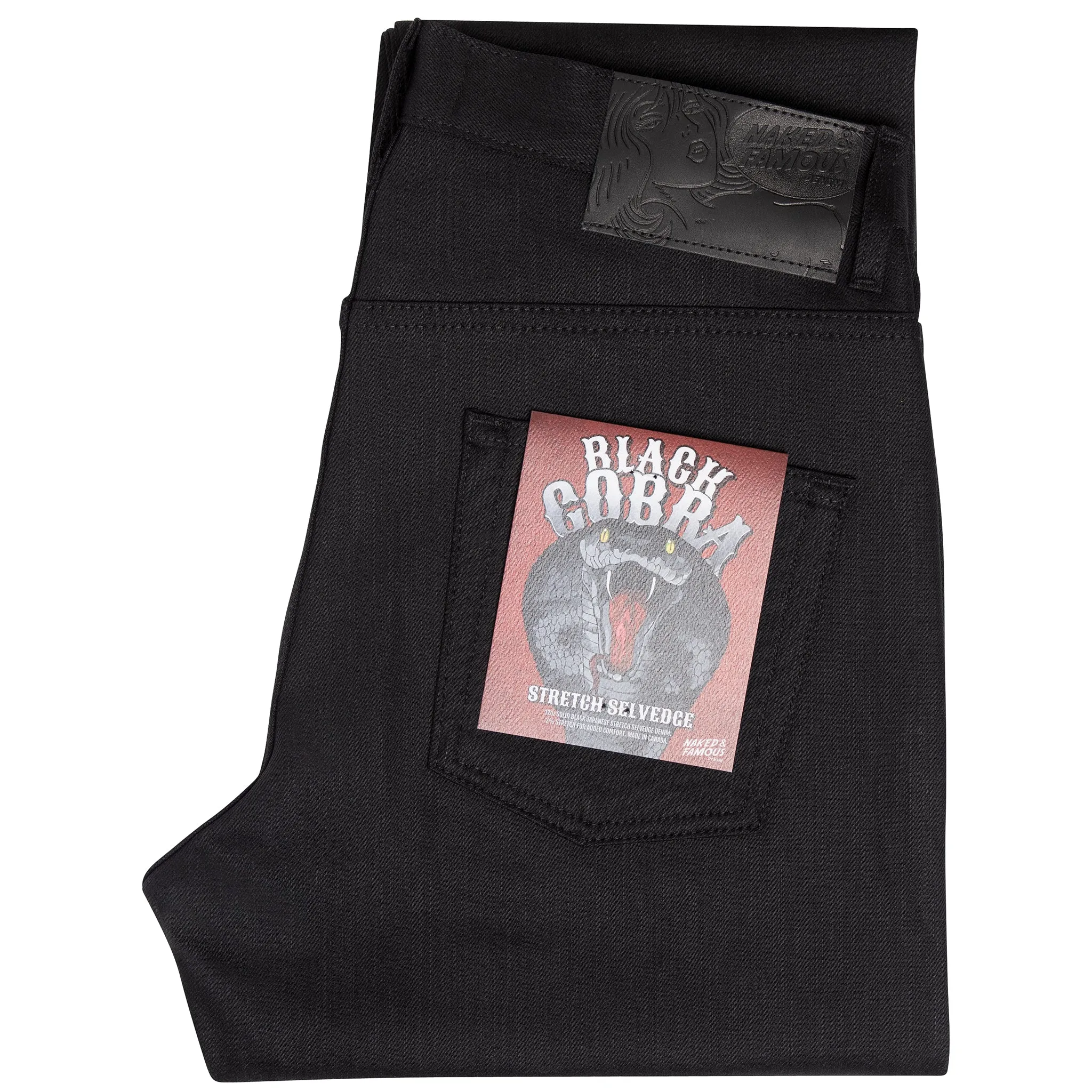 Easy Guy - Black Cobra Stretch Selvedge