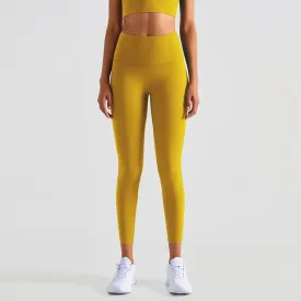 Esther Lycra® Seamless High Waist Leggings Turmeric