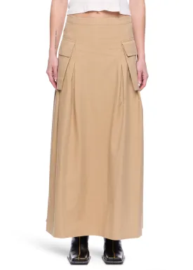 Find Me Now Cargo Pleated Midi Skirt