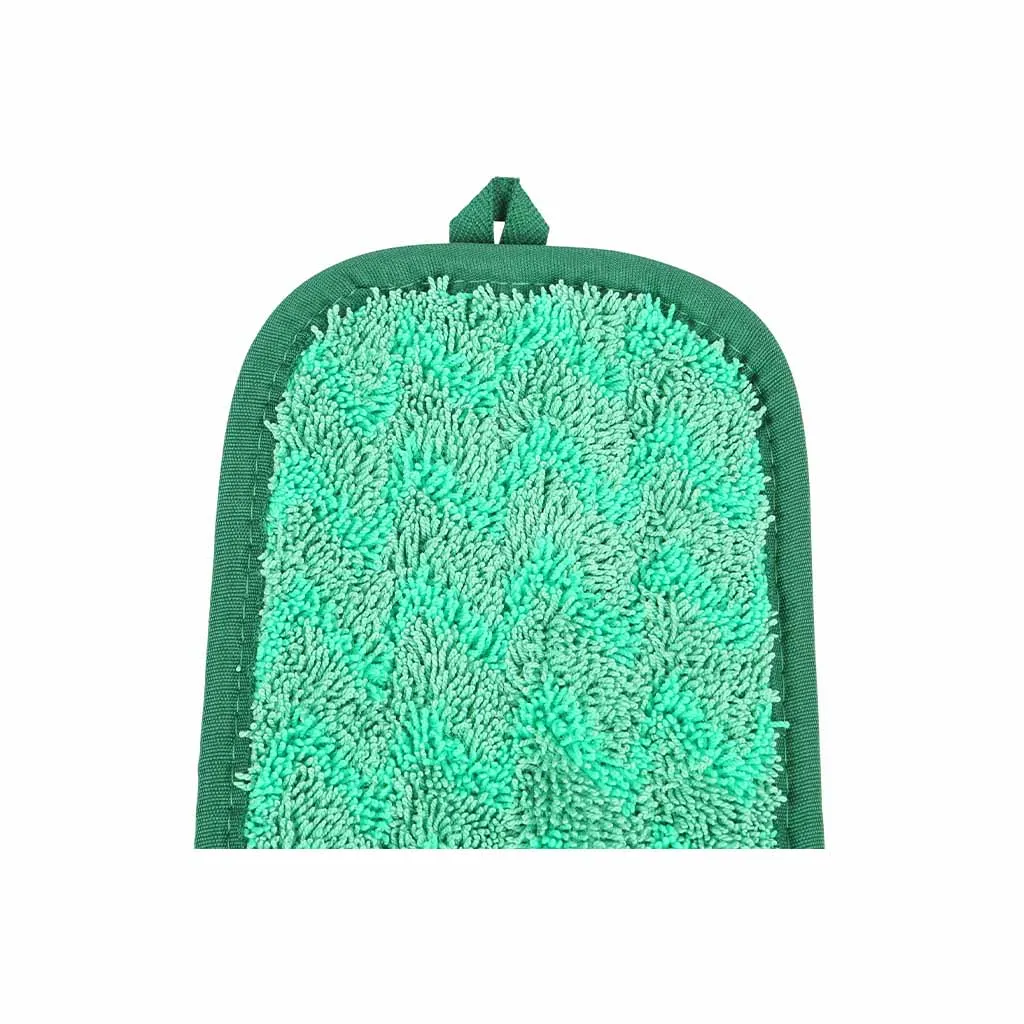 Floor Pad - Globe Green Microfiber Dry Pad, Various Sizes