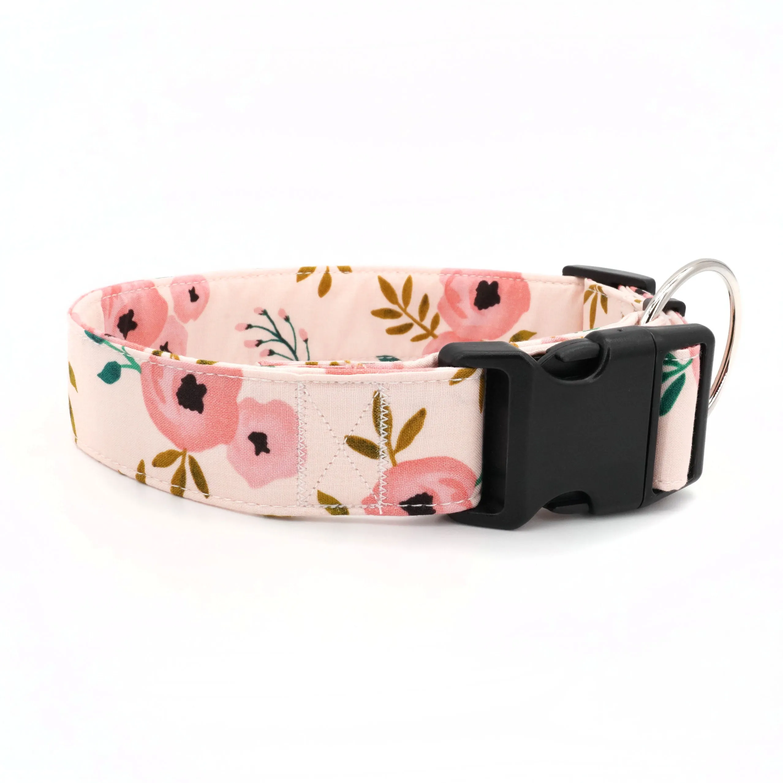 Floral Martingale Collar: Personalized Collar