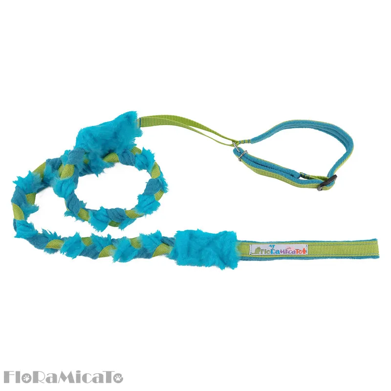 Floramicato - Fluffy Leash   Martingale Collar (Faux Fur)