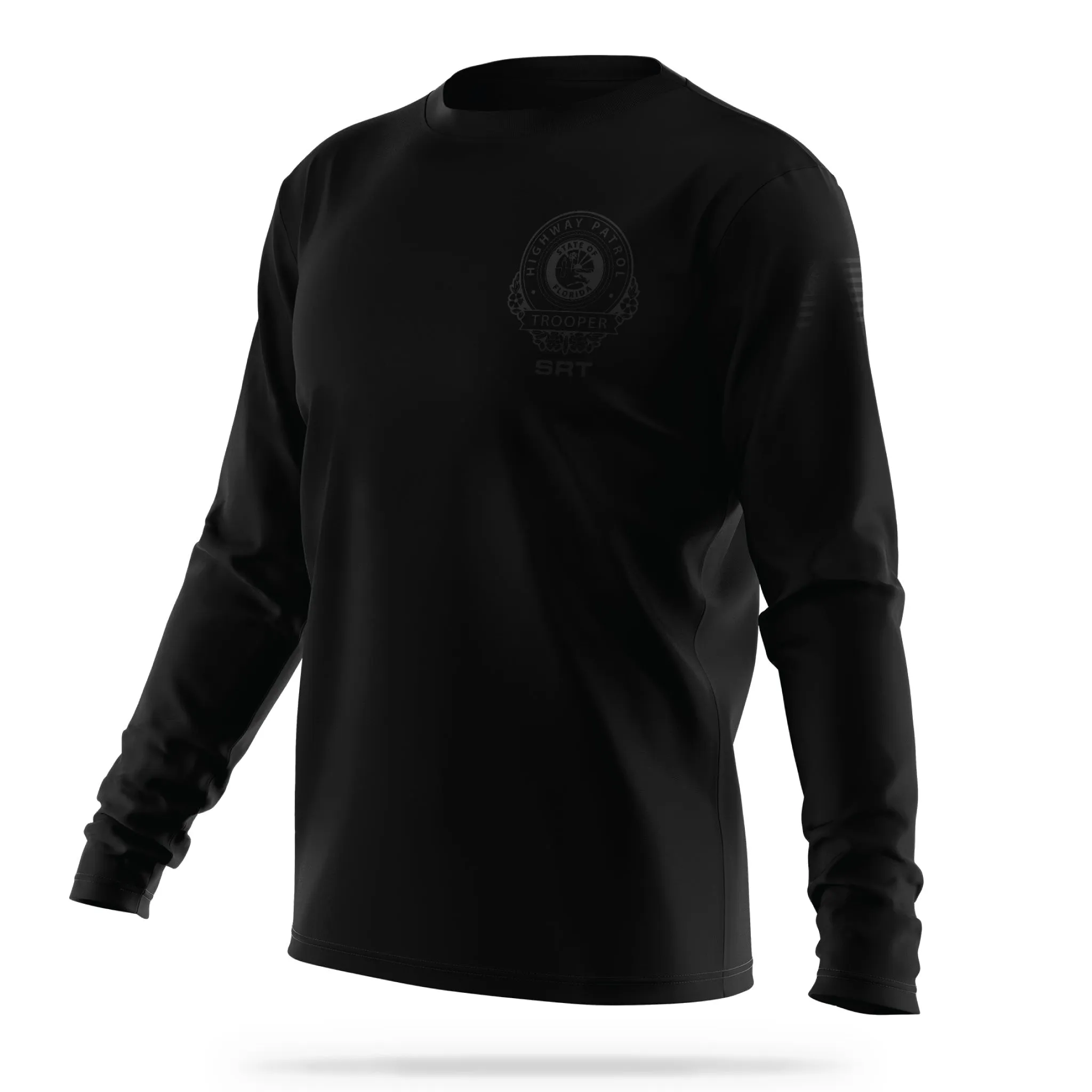 [FLORIDA HIGHWAY PATROL] SRT Utility Long Sleeve Shirt [BLK/BLK]