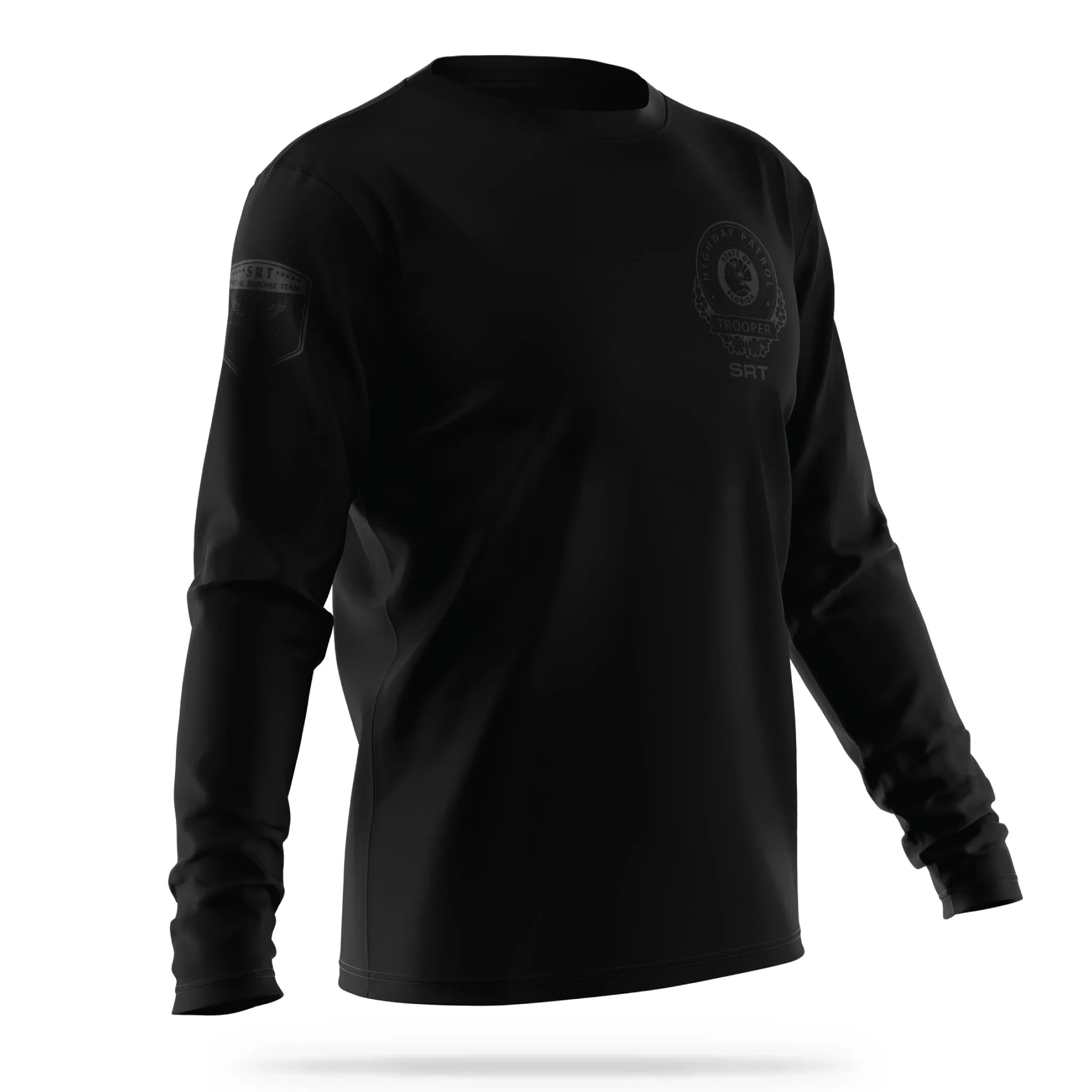 [FLORIDA HIGHWAY PATROL] SRT Utility Long Sleeve Shirt [BLK/BLK]