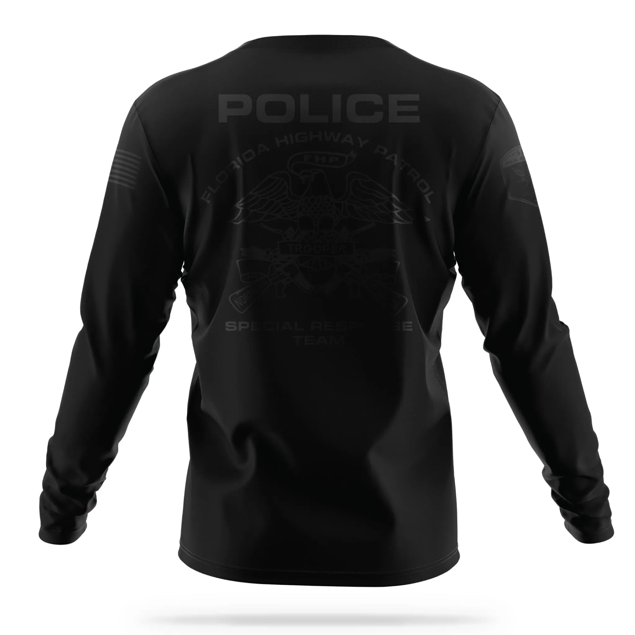 [FLORIDA HIGHWAY PATROL] SRT Utility Long Sleeve Shirt [BLK/BLK]