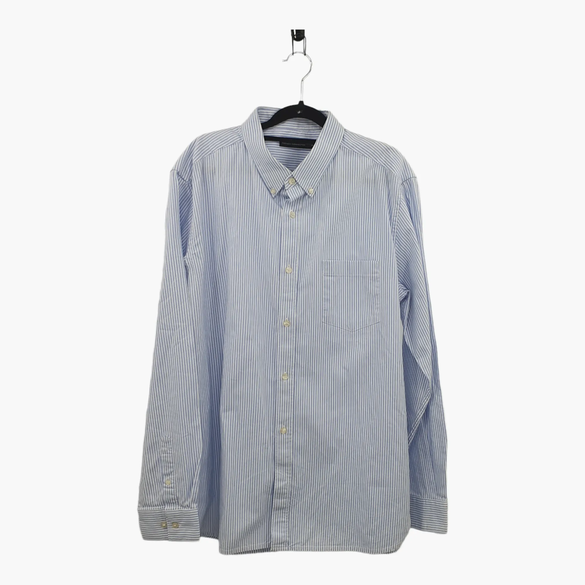 French Connection Stripe Shirt 100% Cotton XL