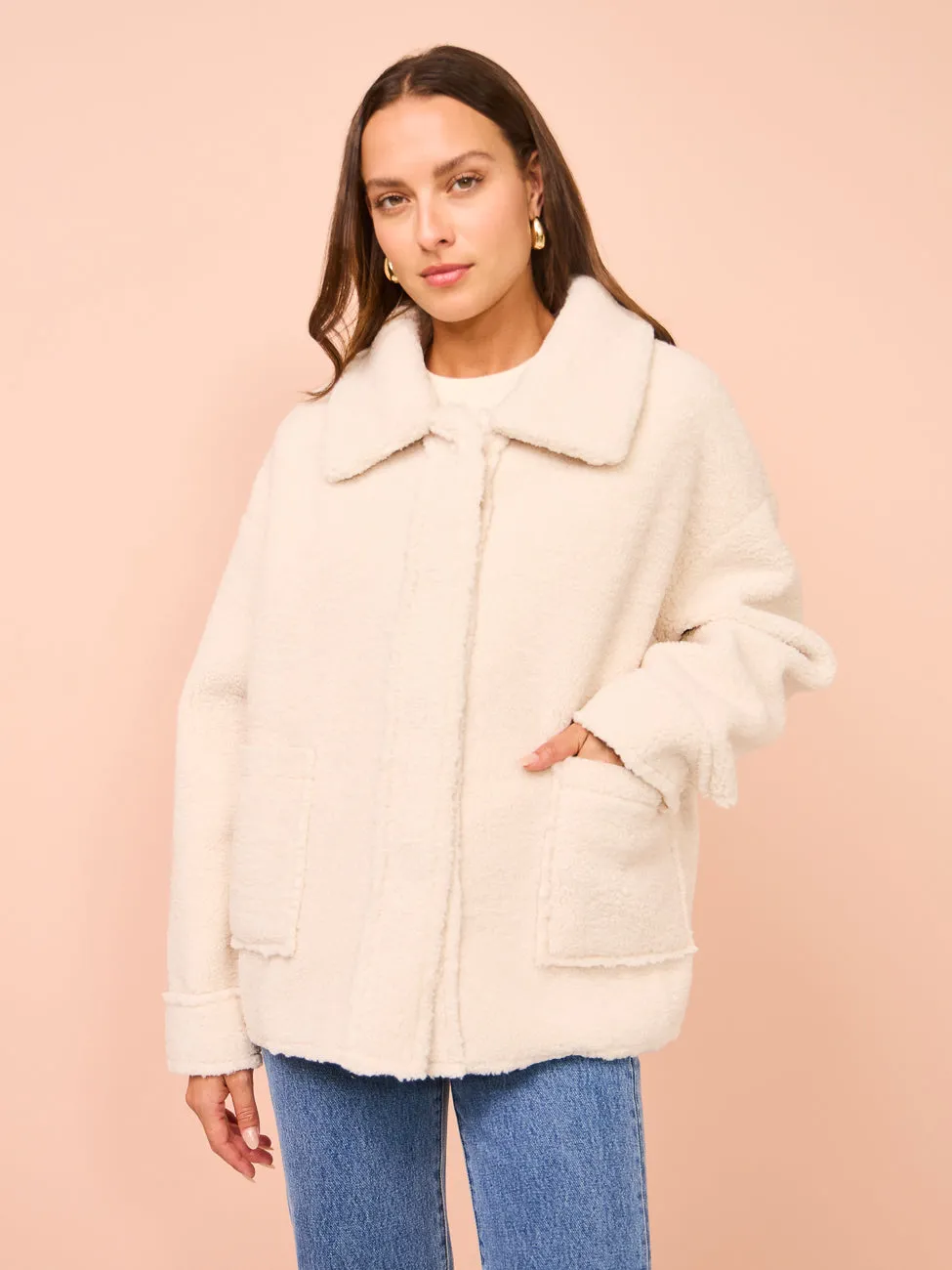 Friends with Frank The Mimi Jacket in Cream