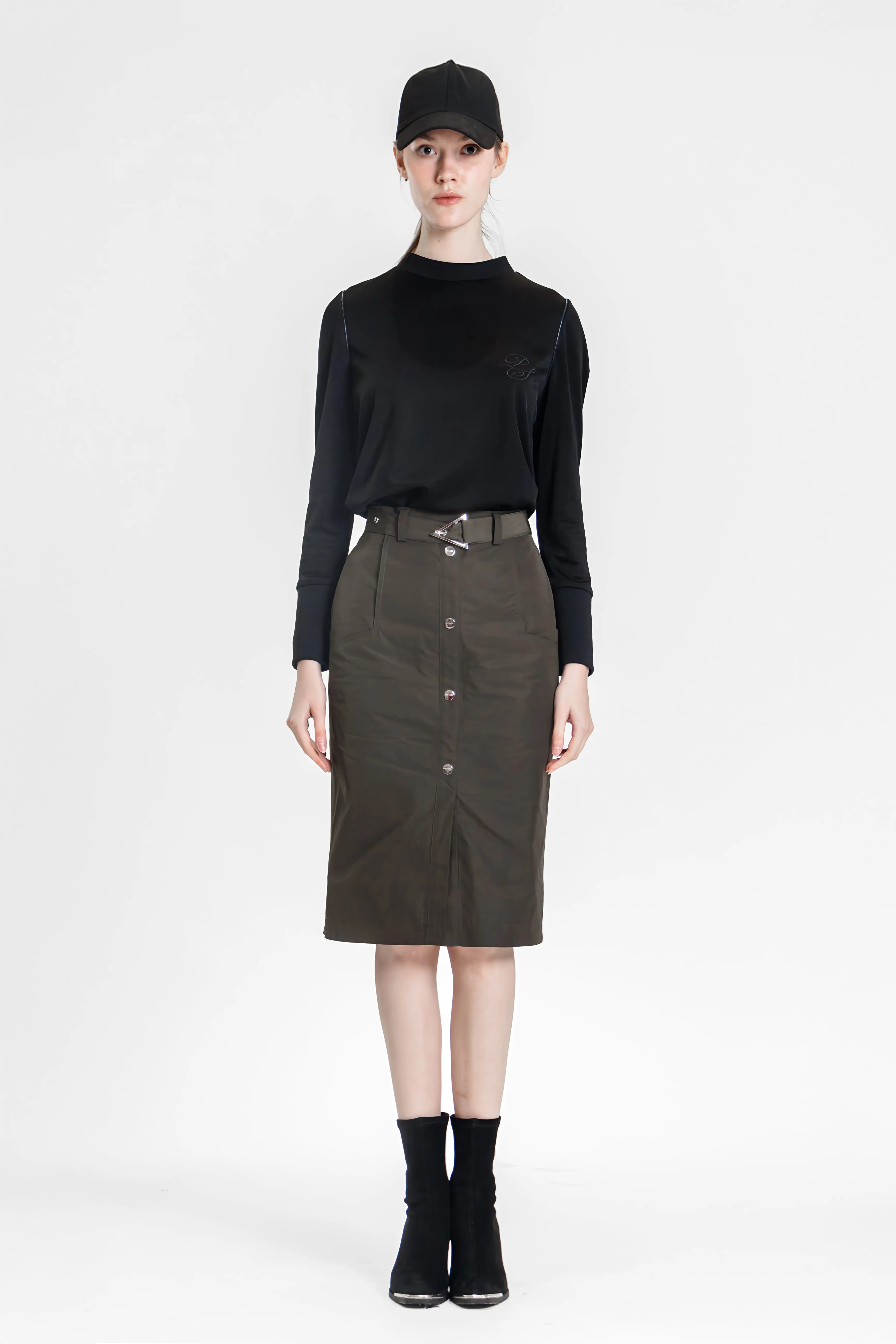 FUNCTIONAL CASUAL 9/10 SKIRT