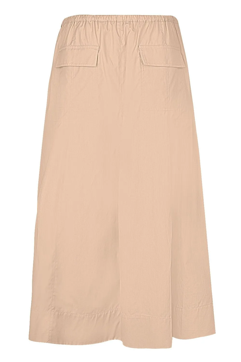 Gathered Utility Skirt