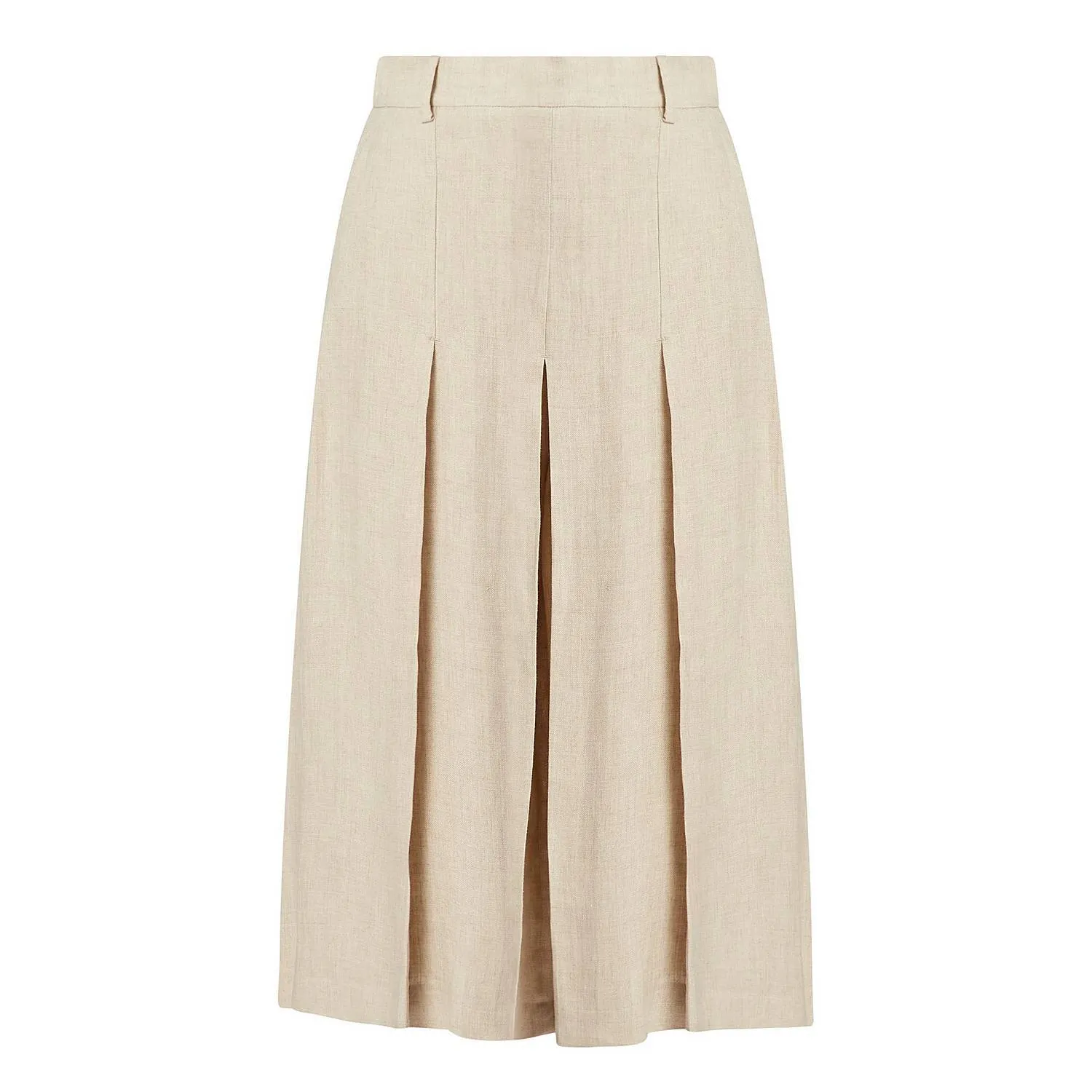 Geneve Pleated Culotte Linen