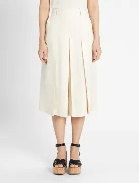 Geneve Pleated Culotte Linen