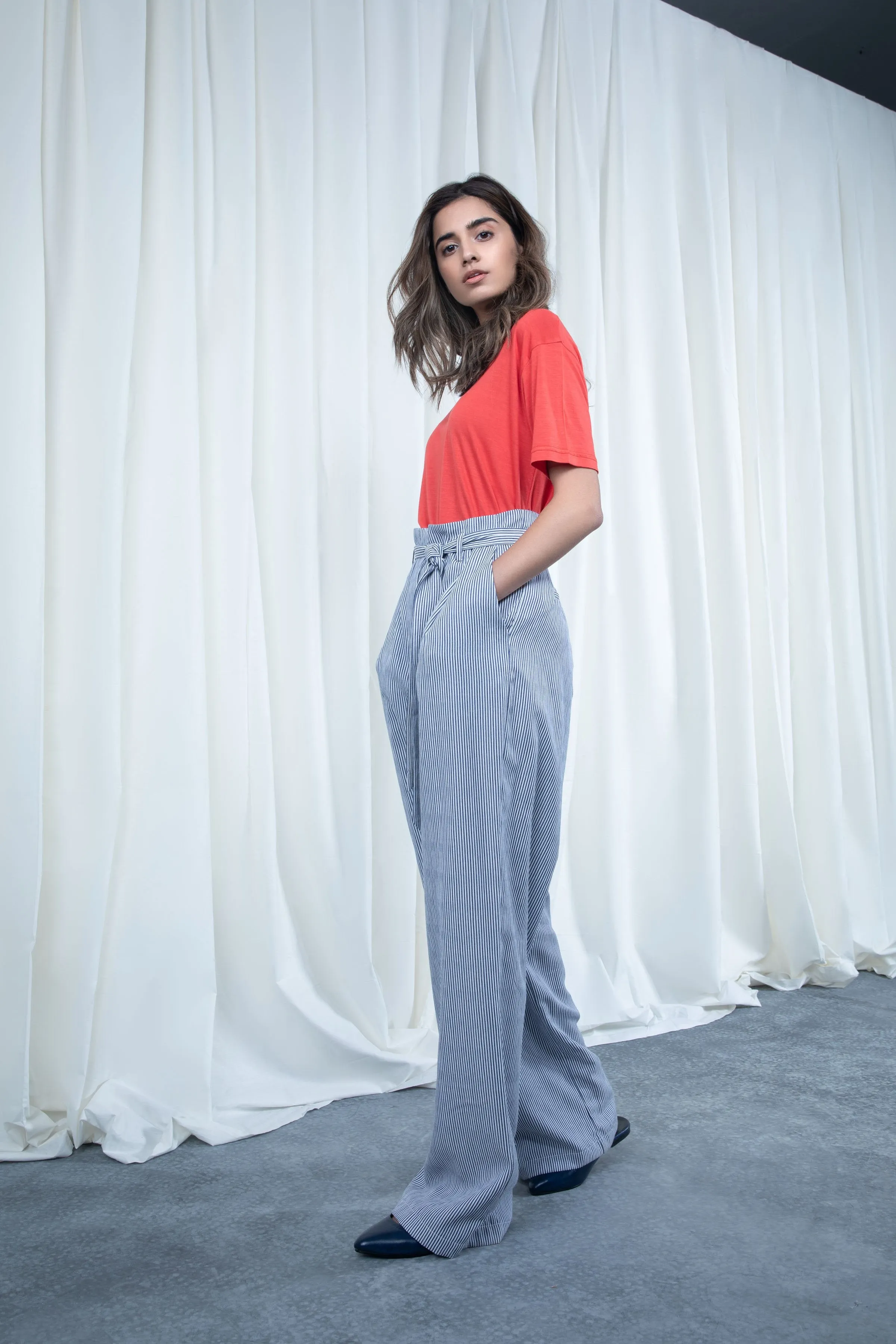 Grey culottes