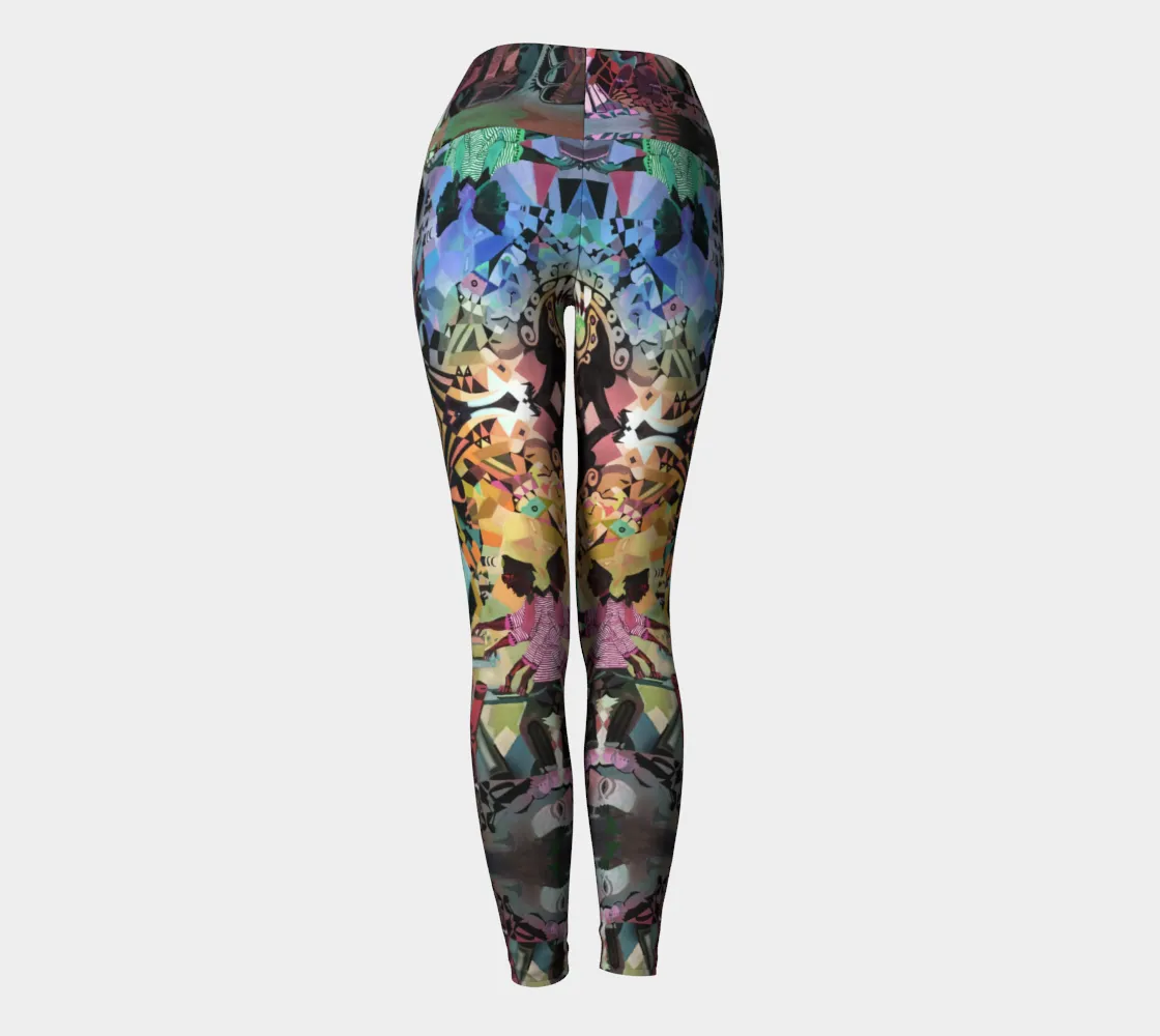 Historic 5th Ave Yoga Leggings v5