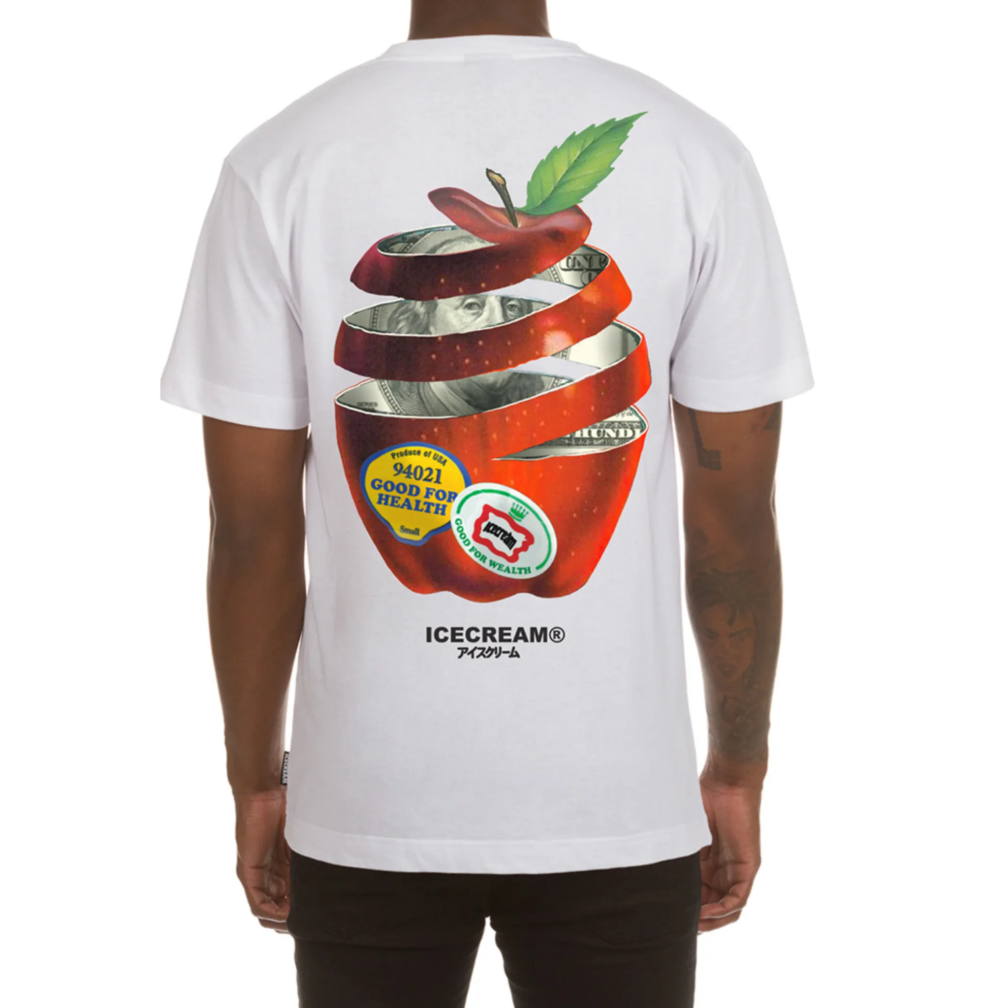 Icecream Big Apple SS Tee (White)