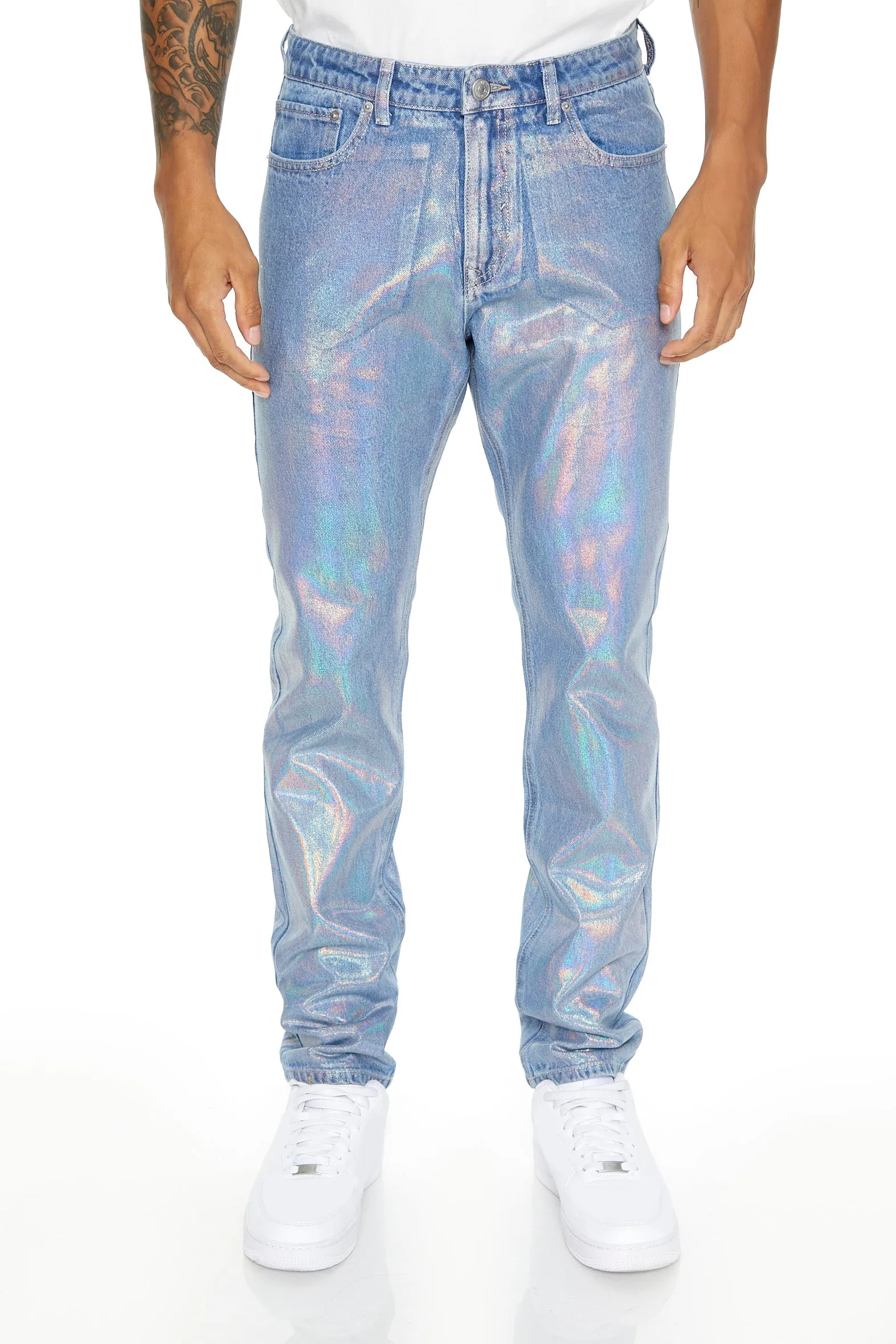 Iridescent Slim Fit Jean