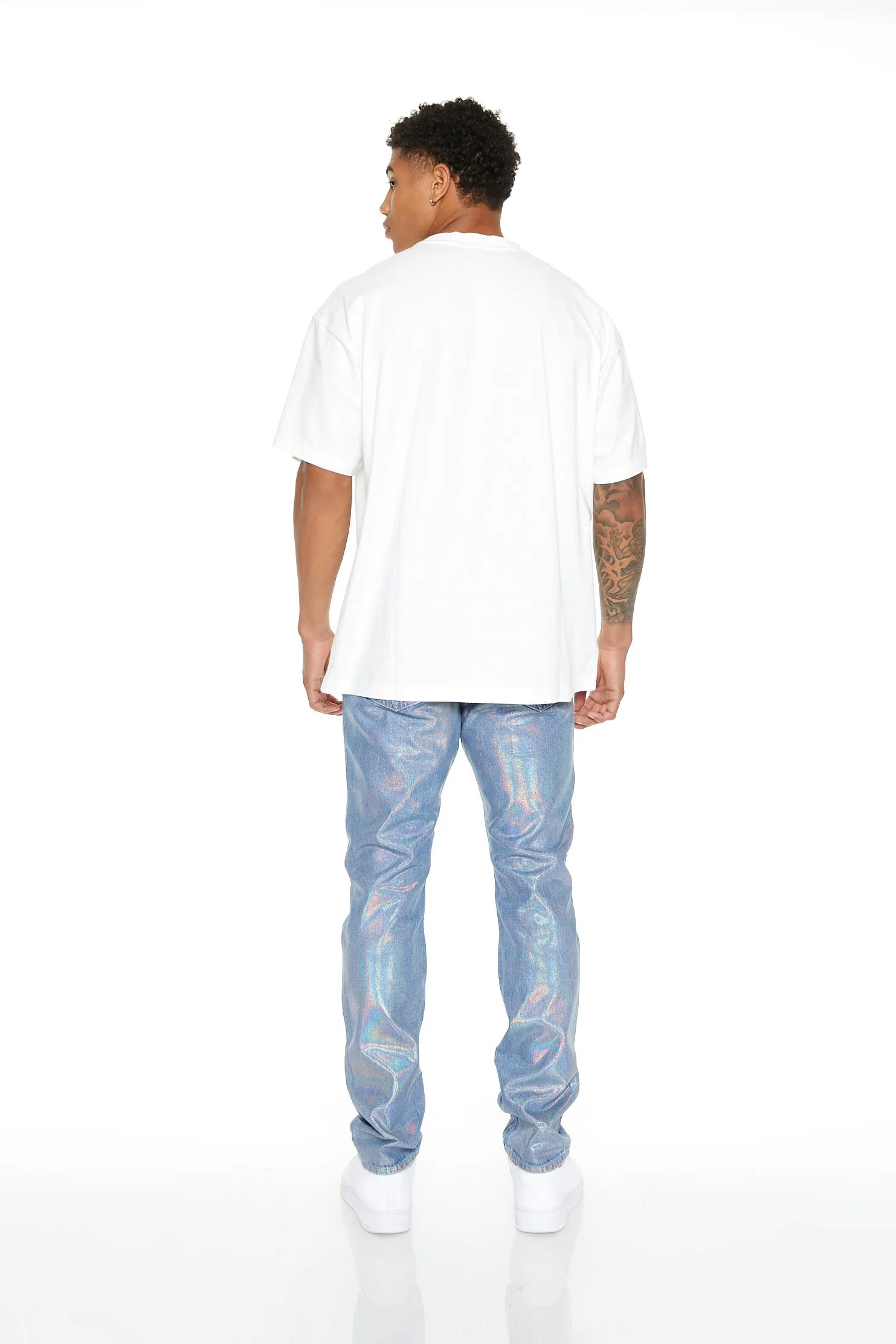 Iridescent Slim Fit Jean