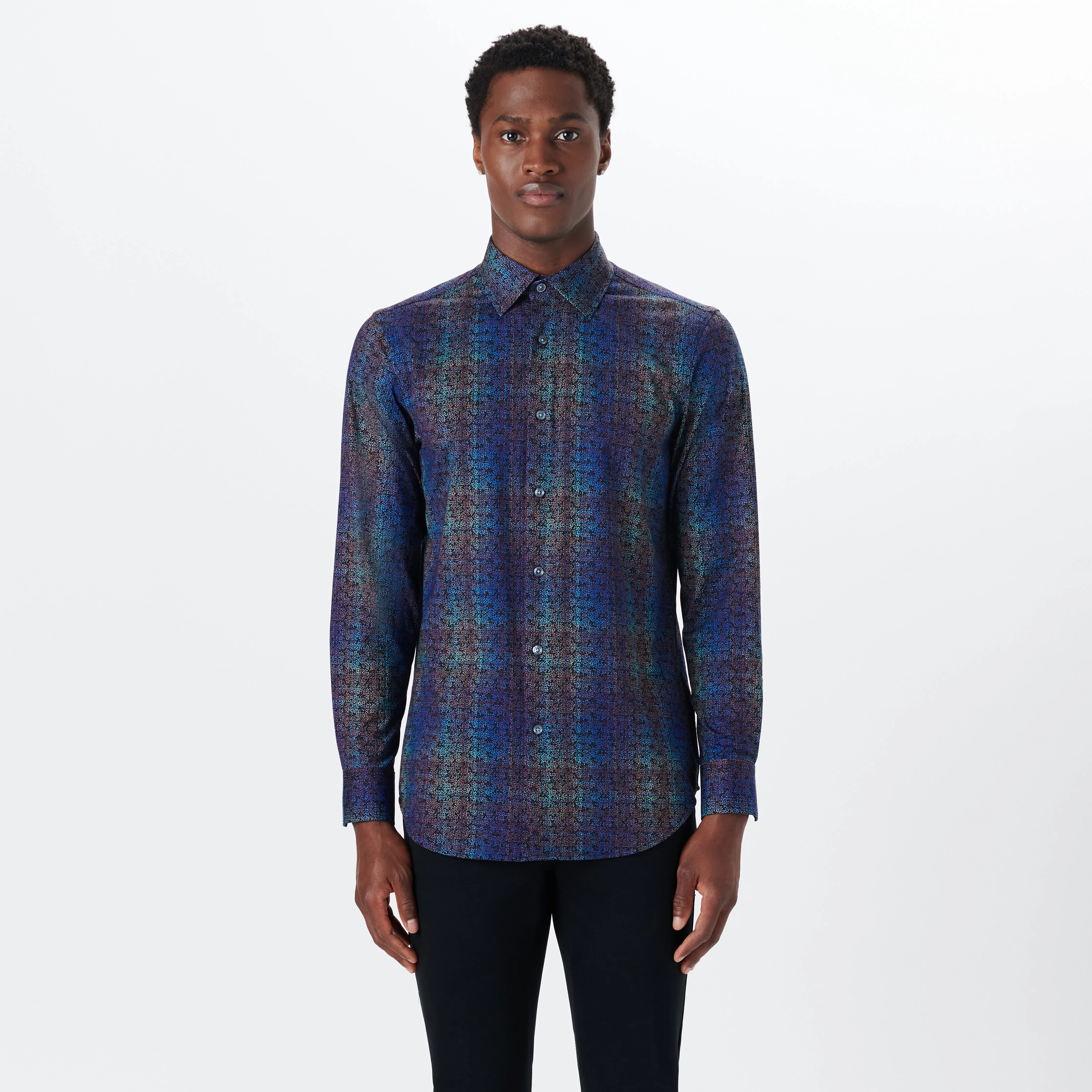 JAMES Check Print OoohCotton Shirt