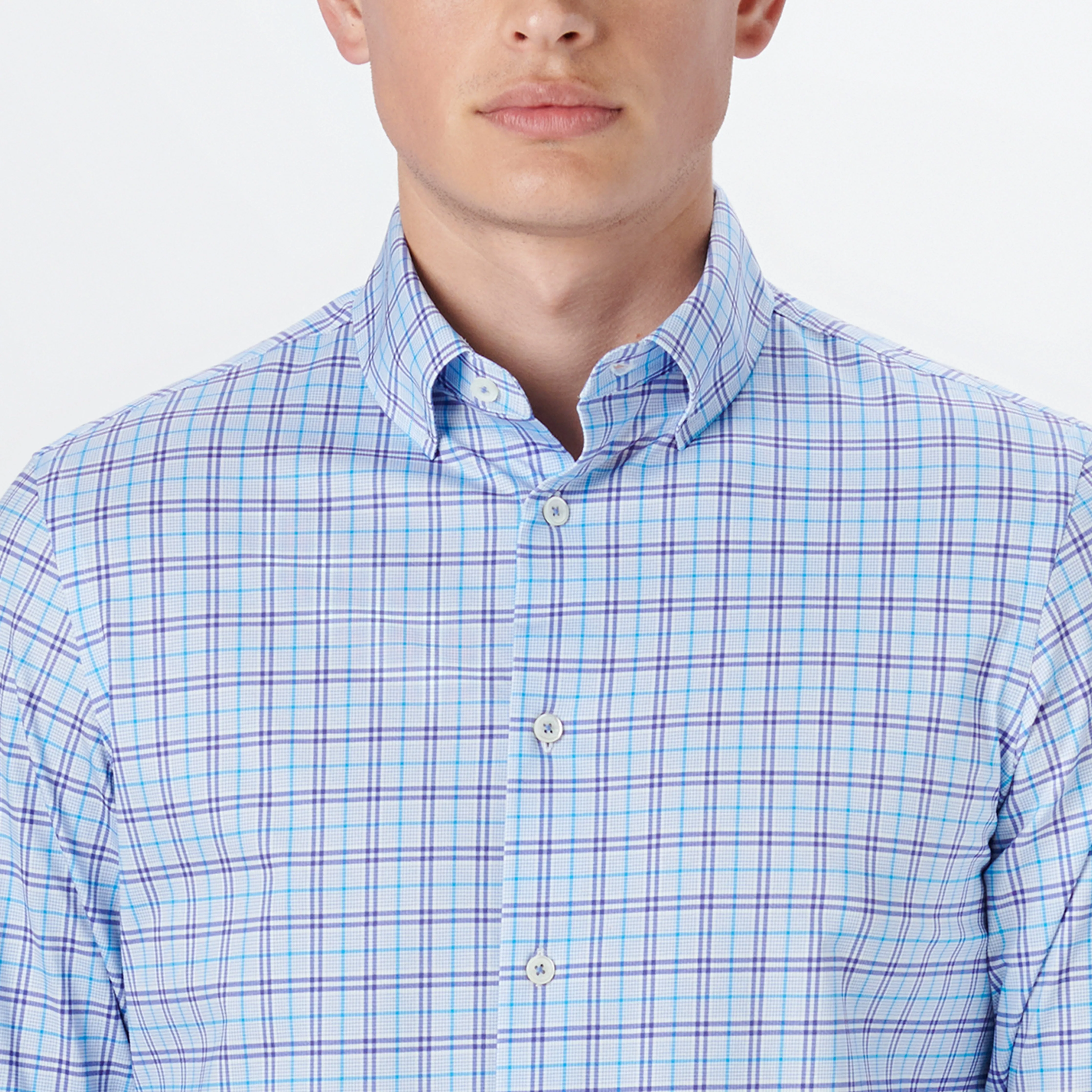 JAMES Dupplin Check OoohCotton Shirt