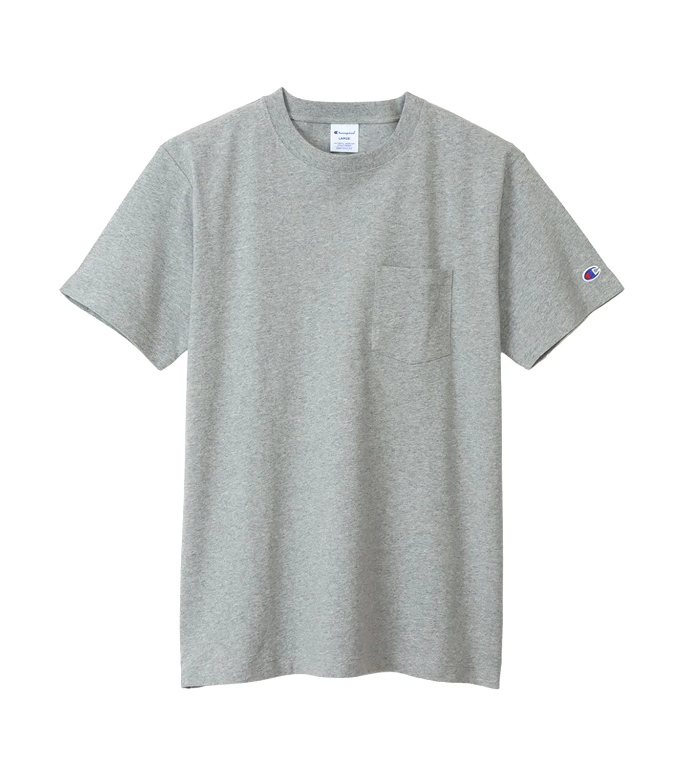 Japan Line Short Sleeve Pocket T-Shirt Oxford Gray