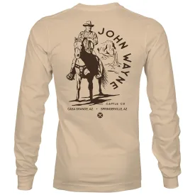 John Wayne Saddle Up T-Shirt Tan