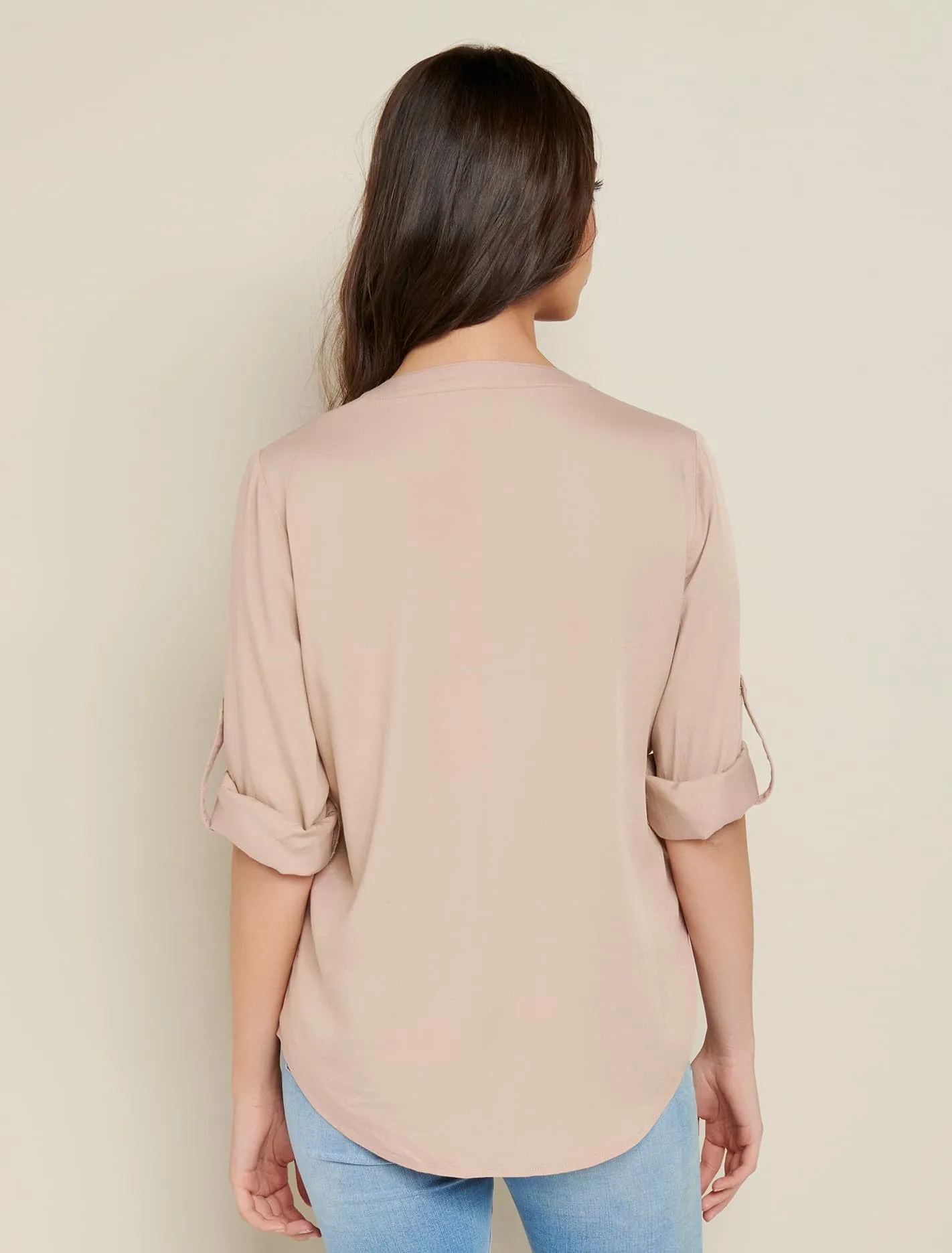 Josie Long Sleeve Utility Shirt