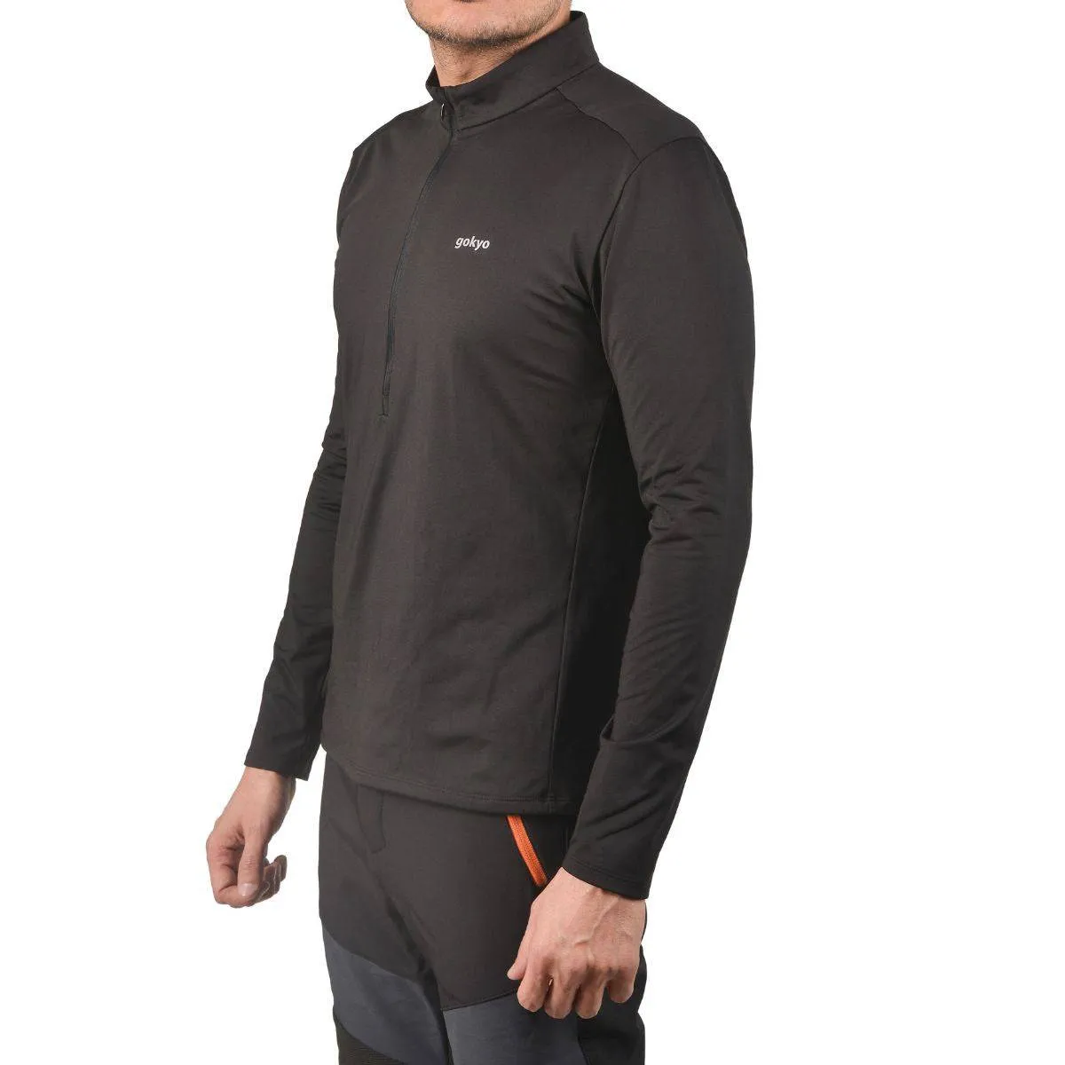 K2 Base Layer Thermal Top - Sherpa Series - Black