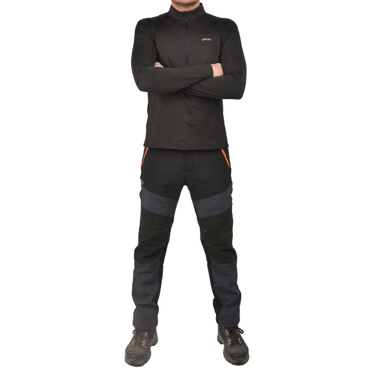 K2 Base Layer Thermal Top - Sherpa Series - Black