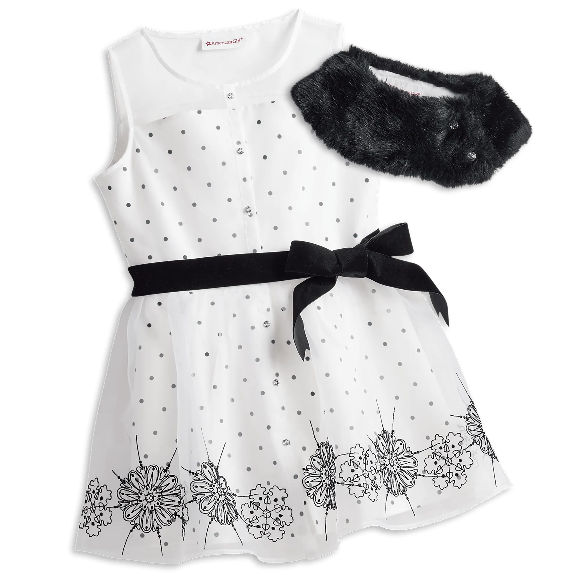 Let It Snow Tunic for Girls